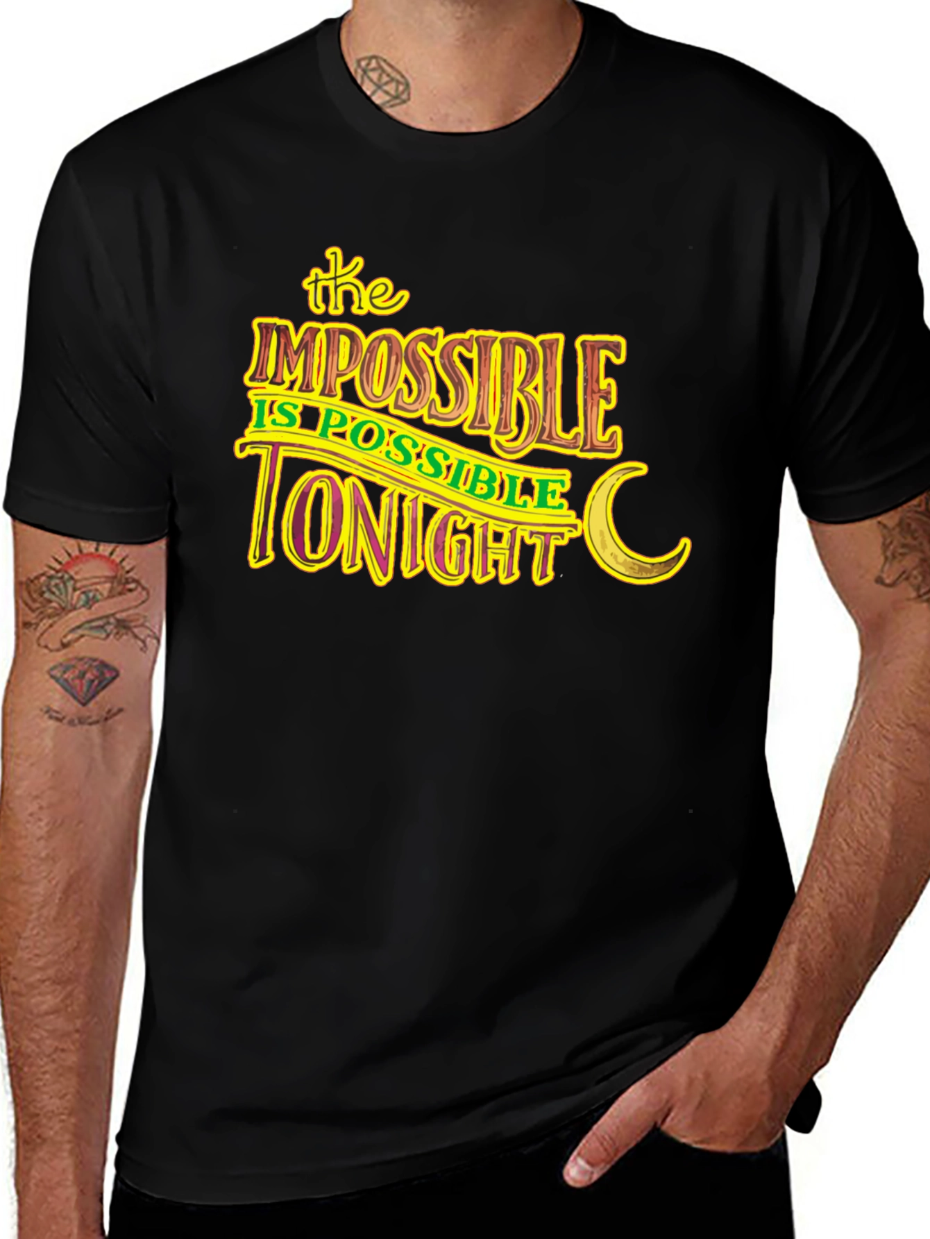 Variant 26 of Impossible Tonight Graphic T-Shirt