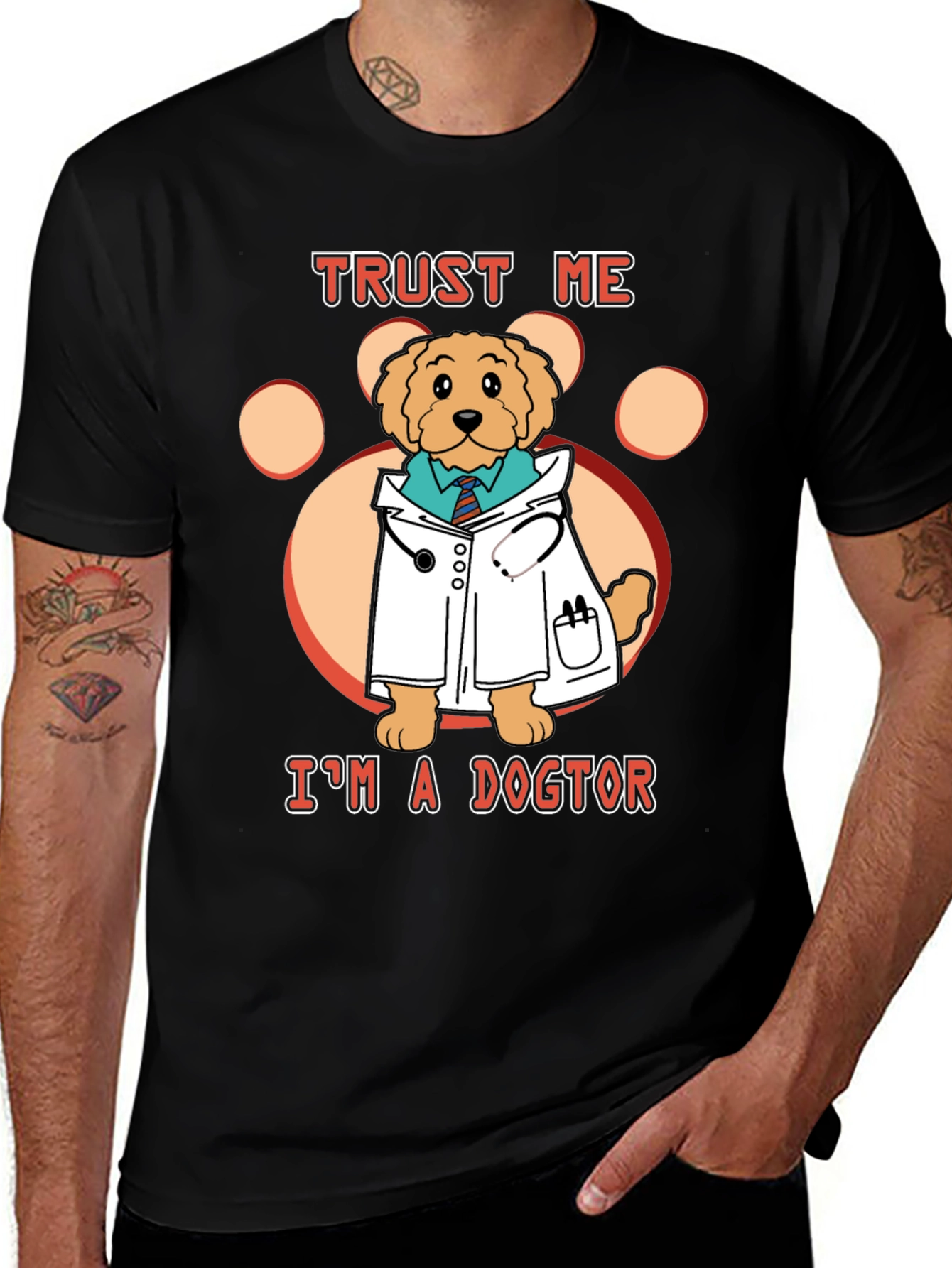 Variant 10 of Trust Me I'm a Dogtor T-Shirt
