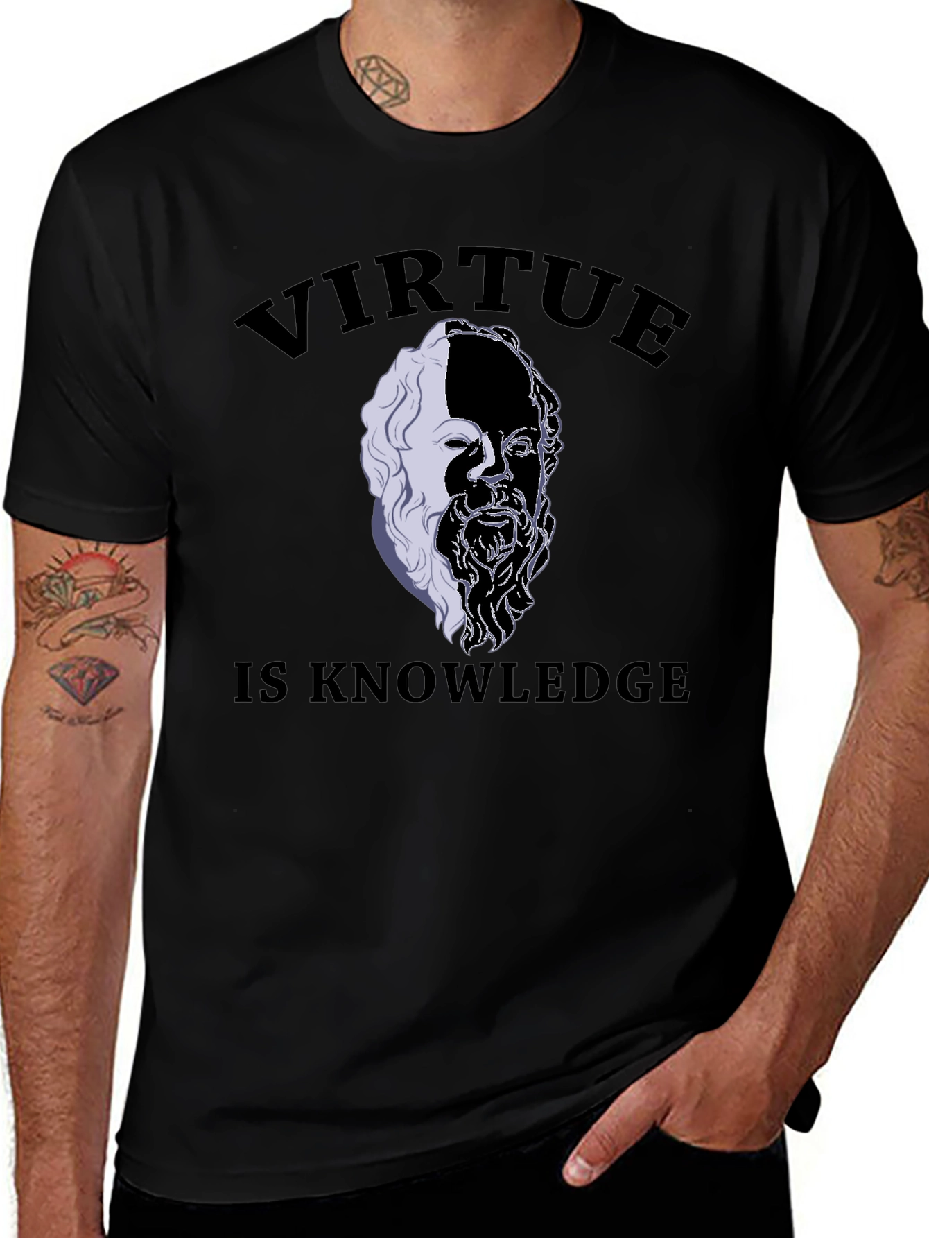 Variant 19 of Virtue is Knowledge T-Shirt
