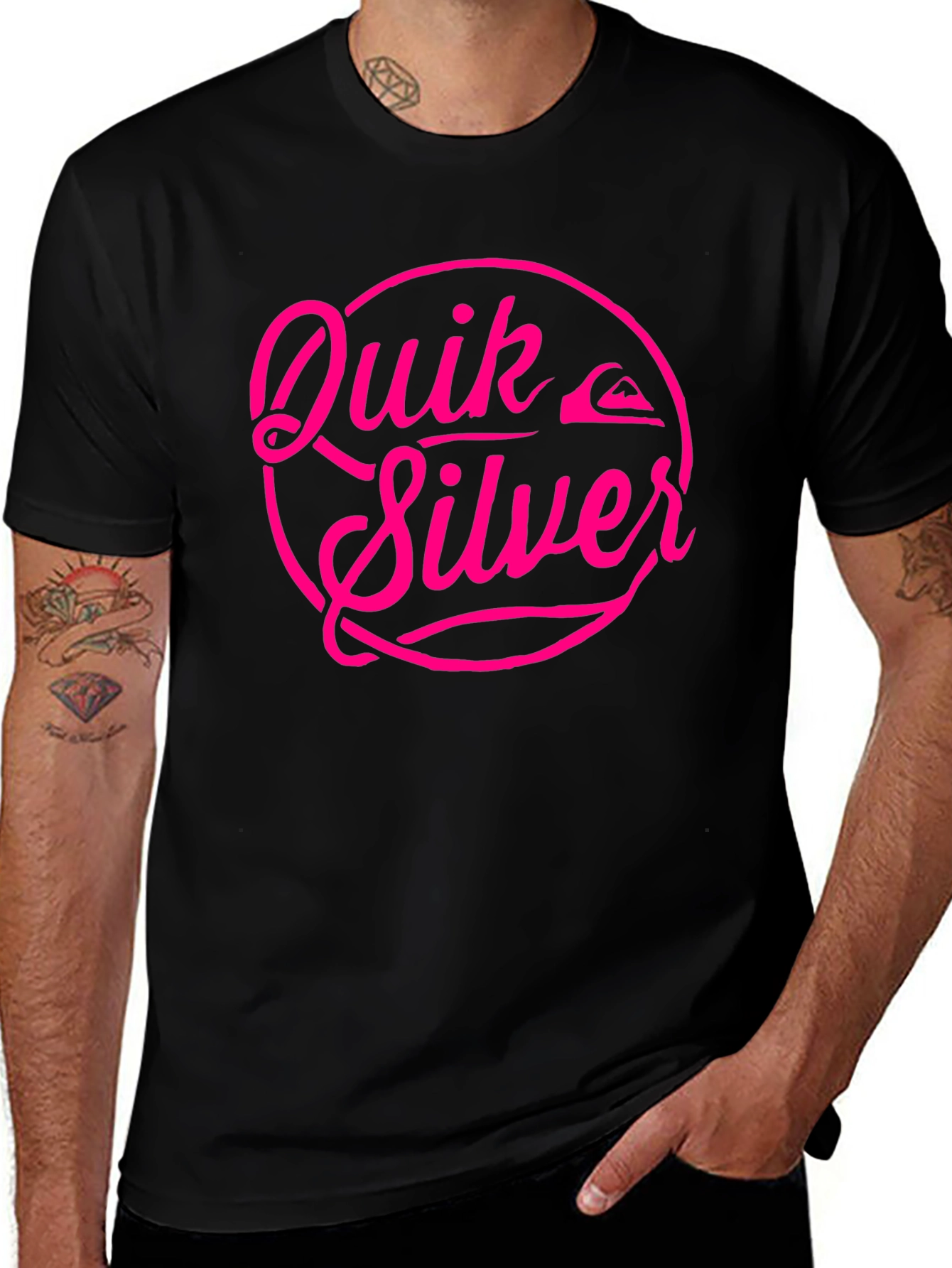 Quiksilver Graphic Tee - Retro Style
