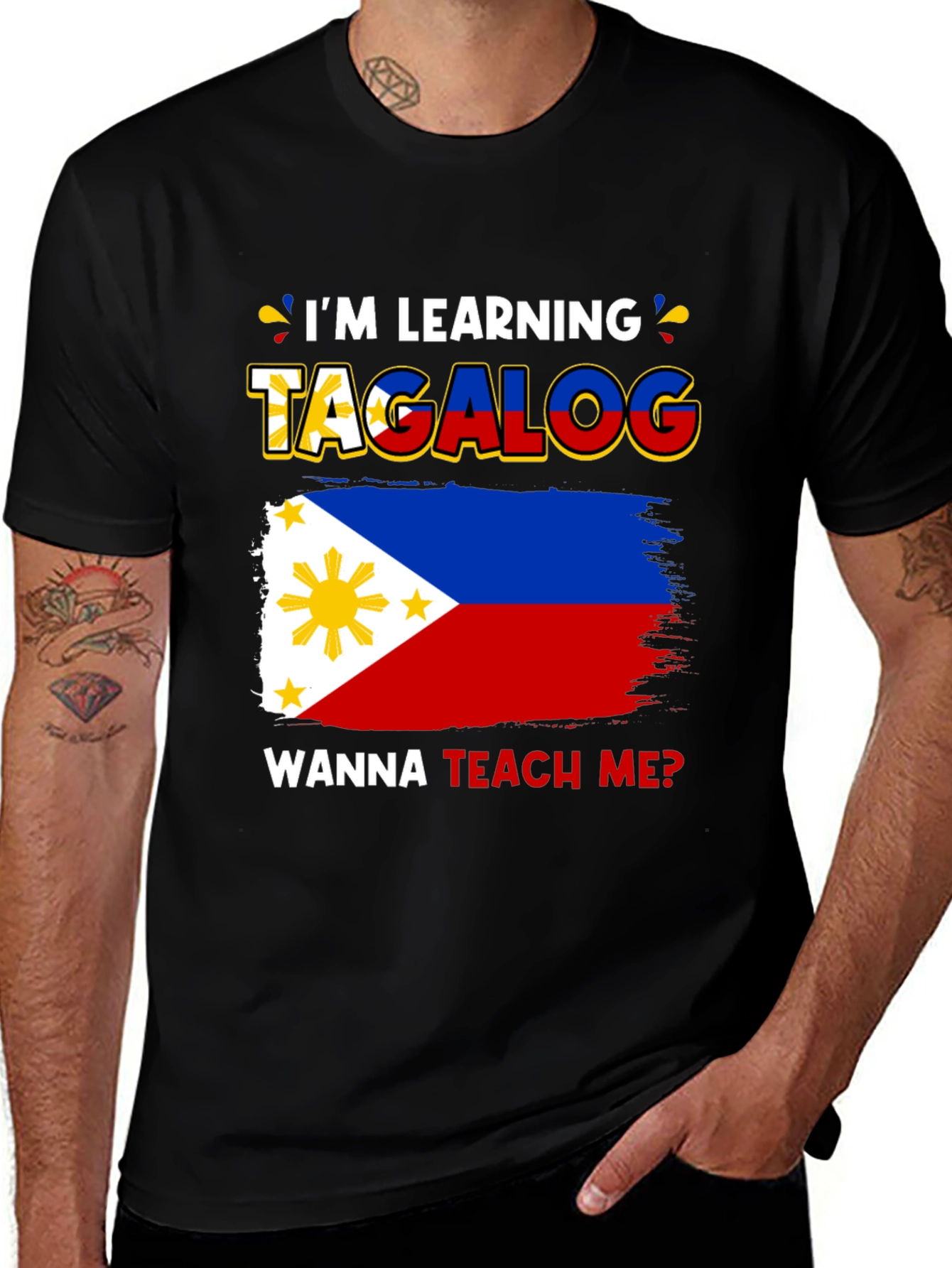 I'm Learning Tagalog - Wanna Teach Me? Tee