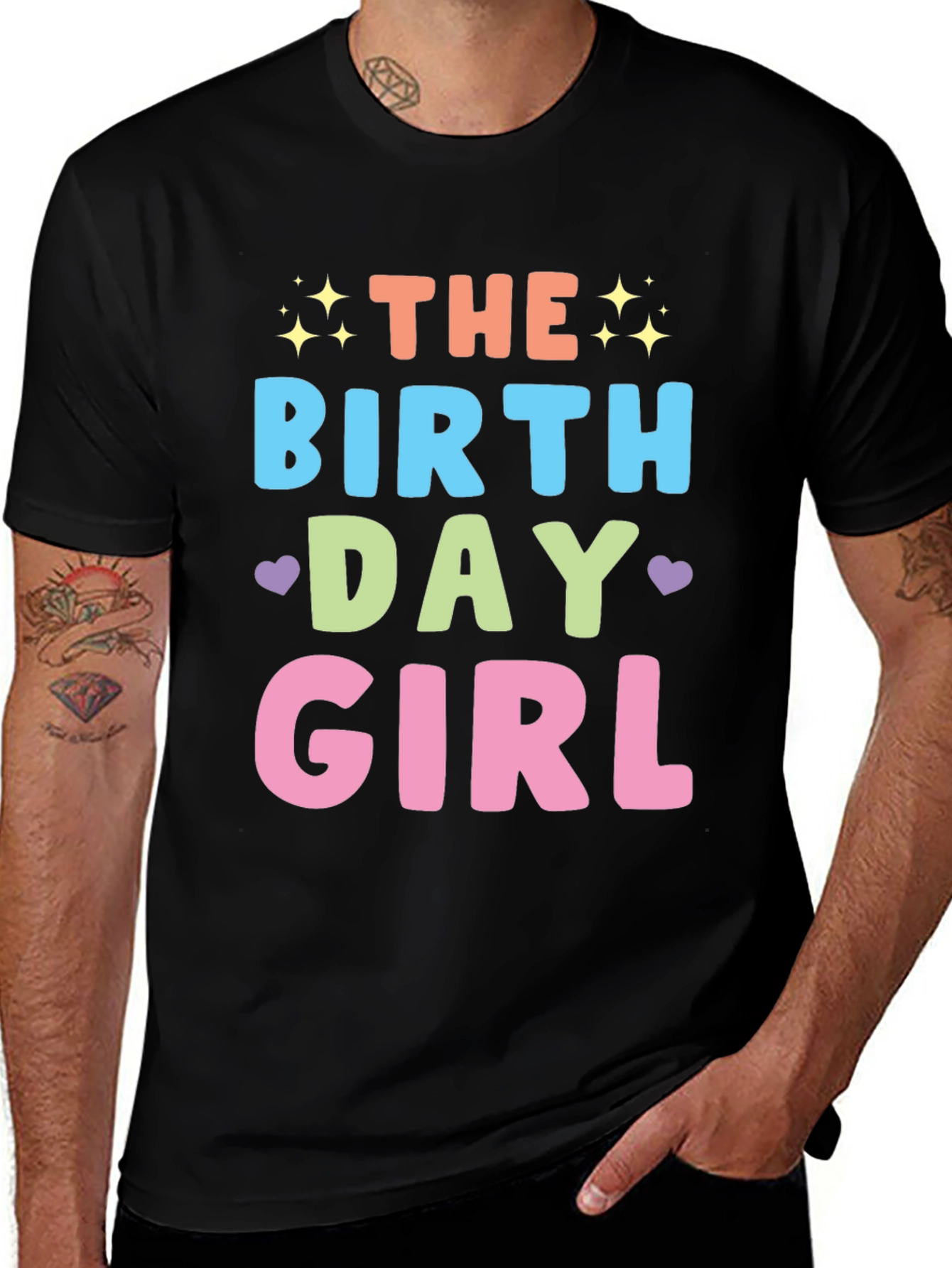 Variant 29 of Birthday Girl Graphic Tee - Fun Party Shirt