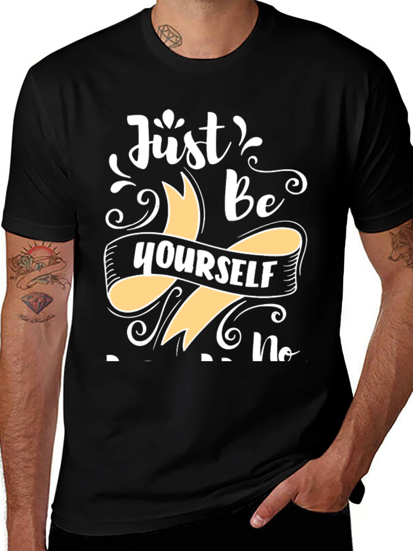 Variant 9 of Just Be Yourself Graphic T-Shirt