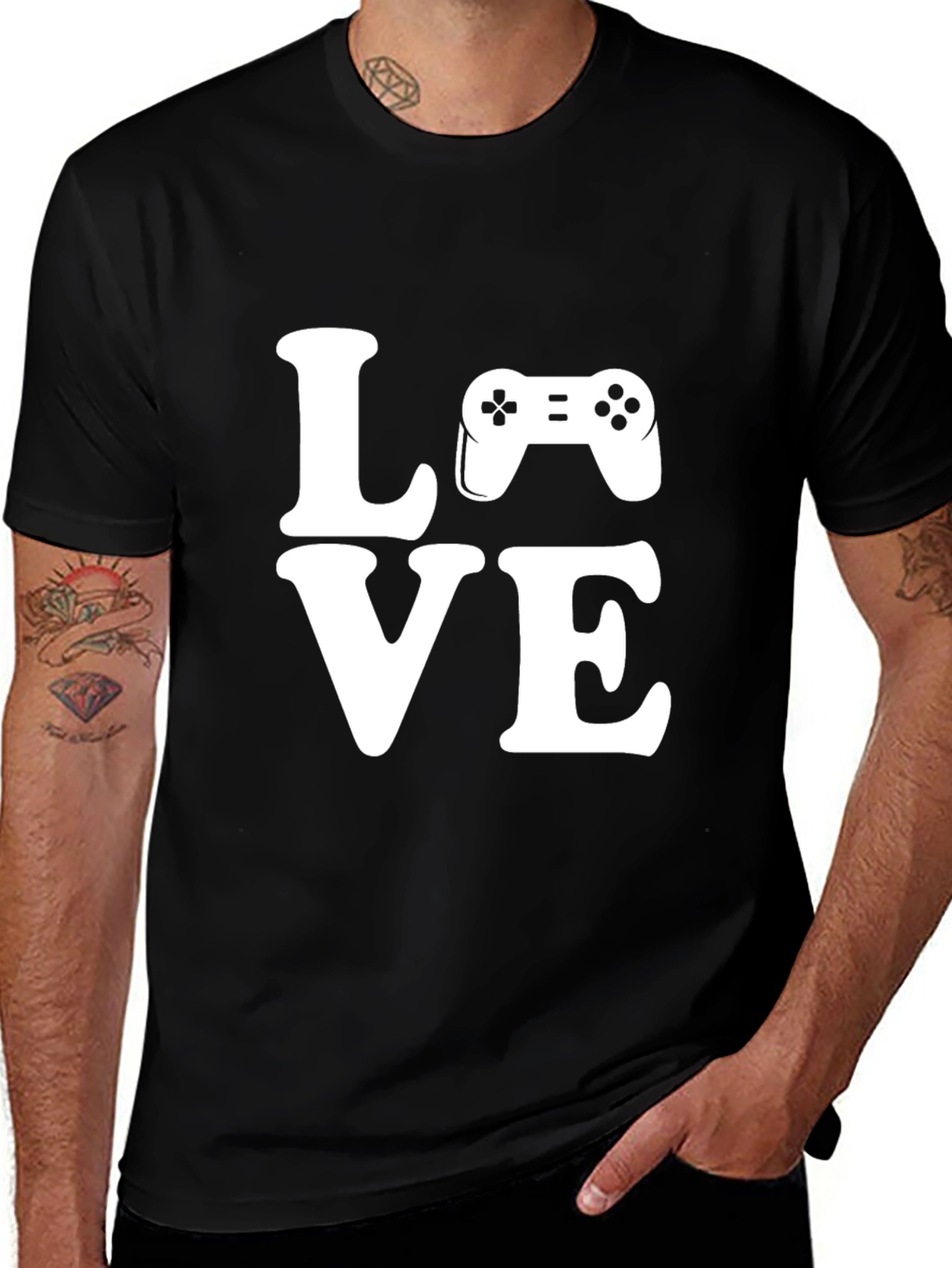 Love Gaming T-Shirt - Gamer Gift