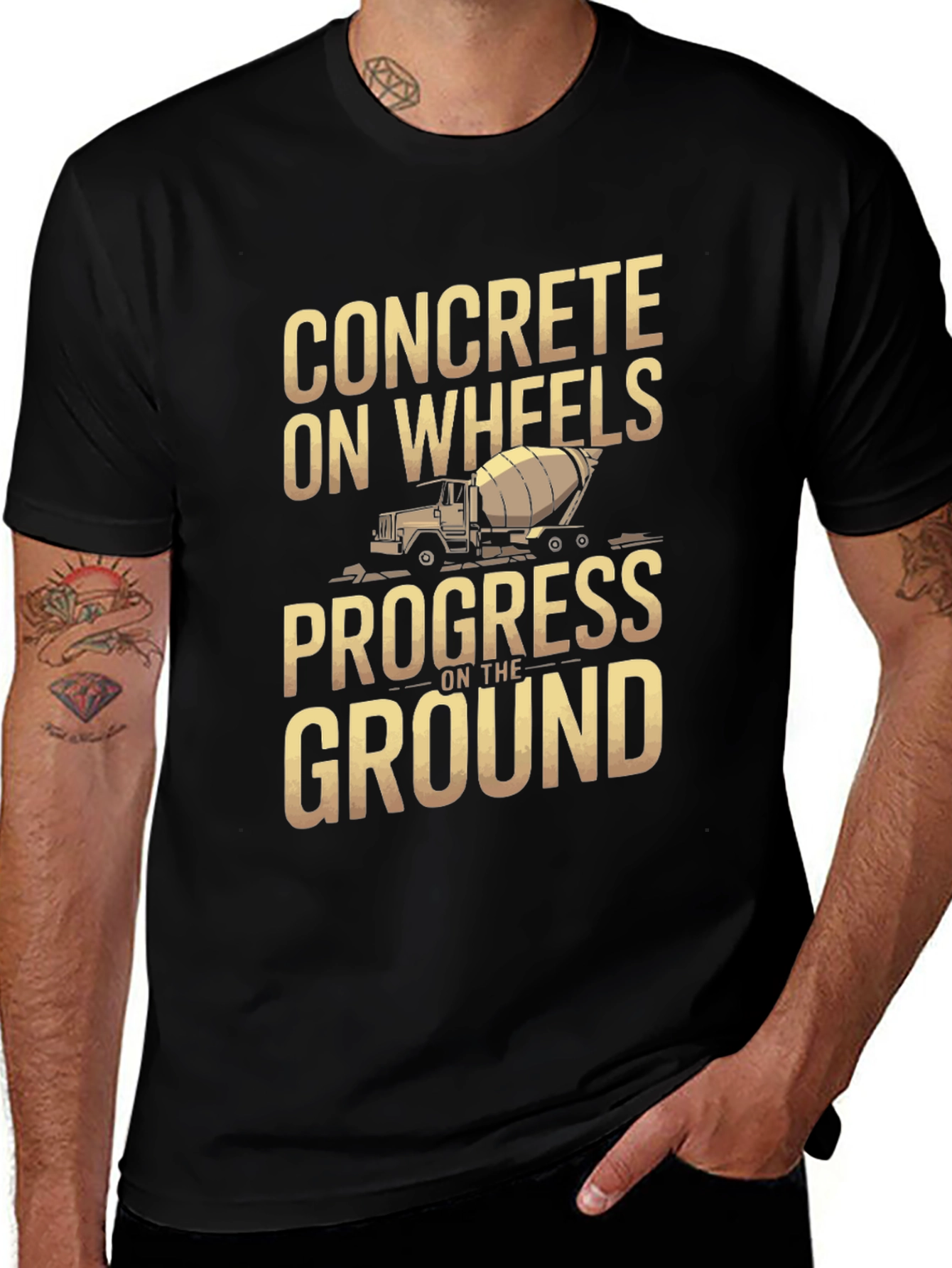 Variant 7 of Concrete On Wheels Graphic T-Shirt
