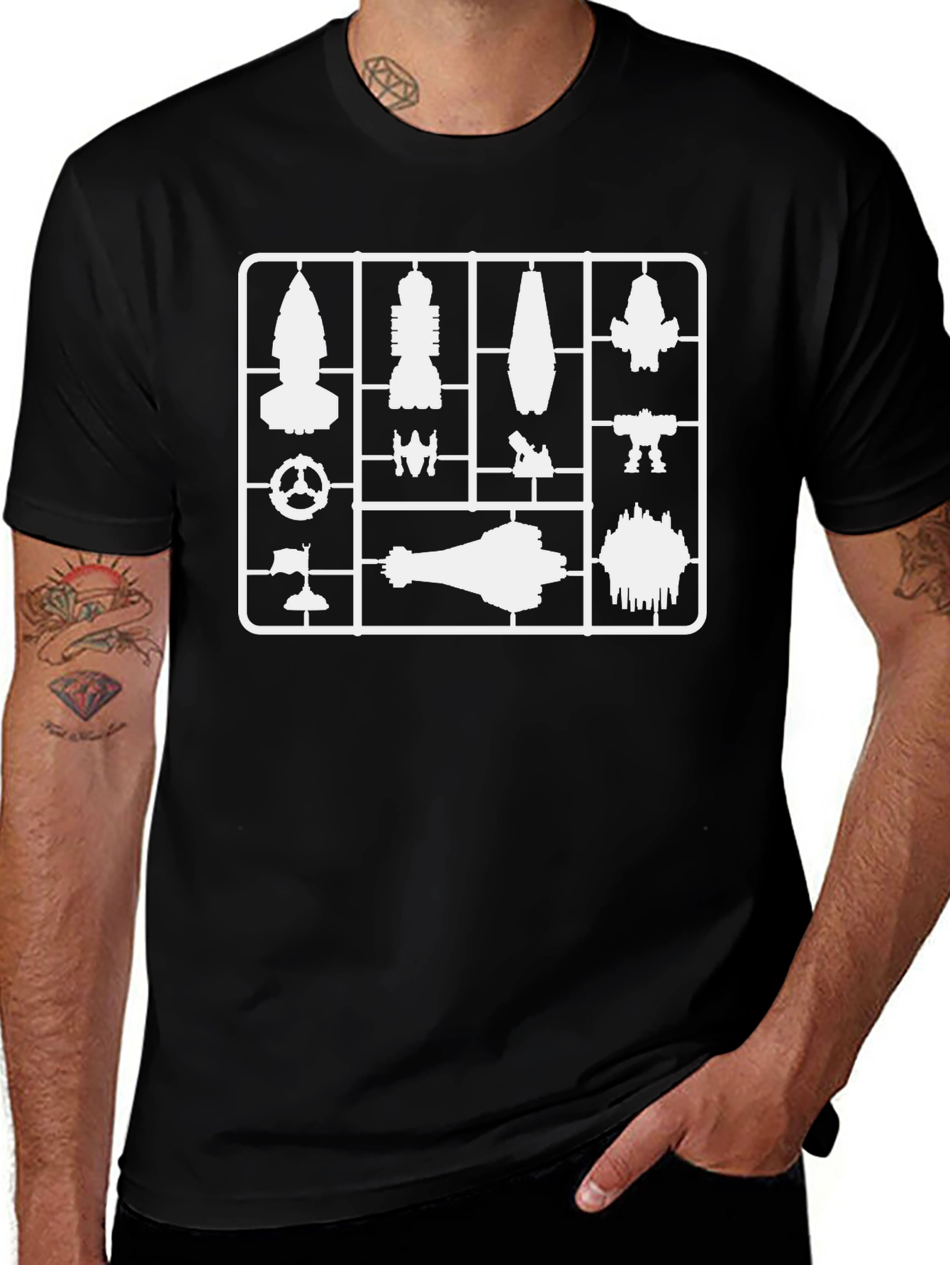 Model Kit T-Shirt - Assemble Your Style!