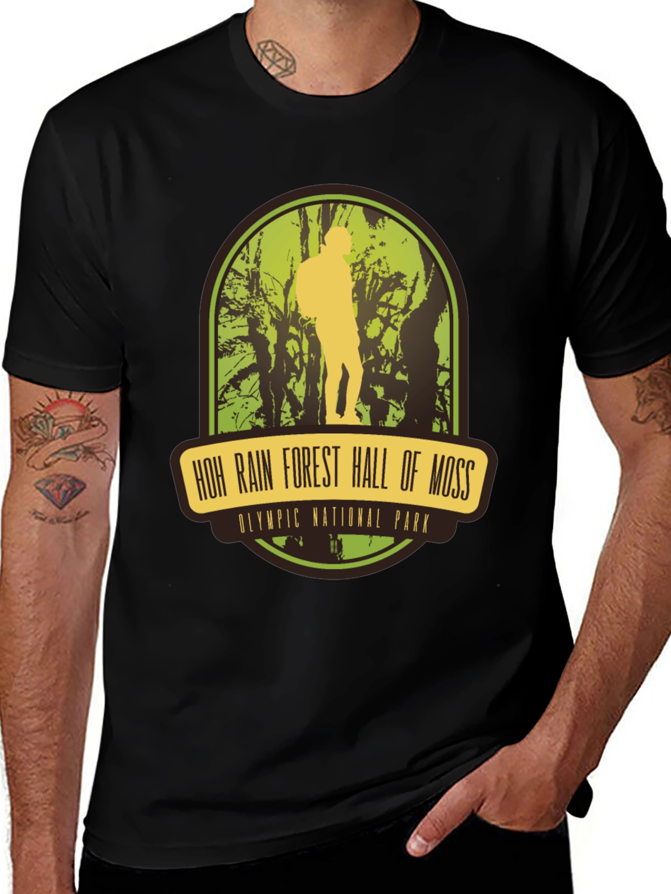 Hoh Rain Forest Hall of Moss T-Shirt