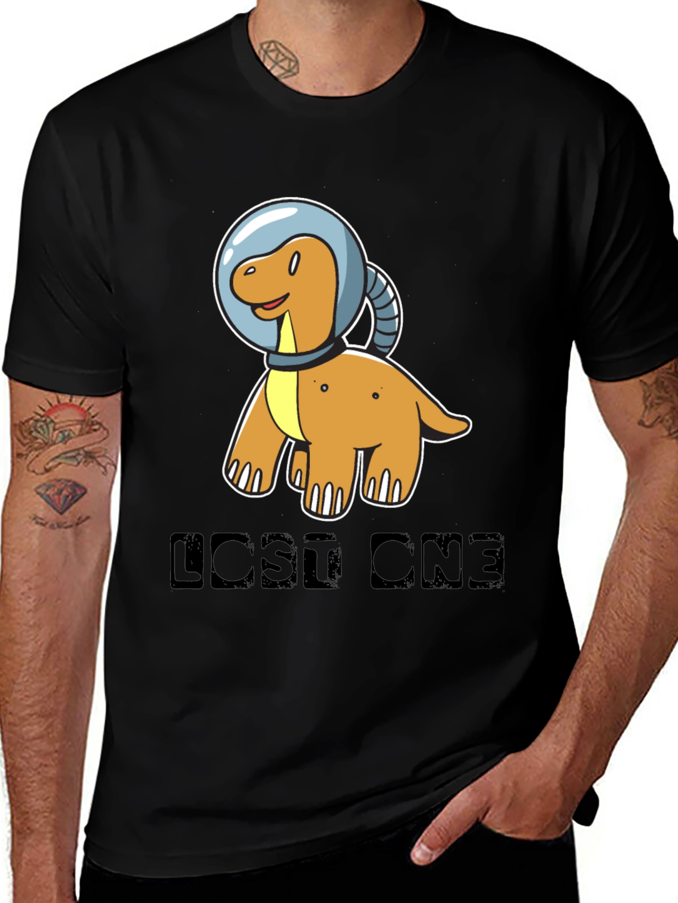 Variant 11 of Lost One Dinosaur Astronaut Graphic T-Shirt