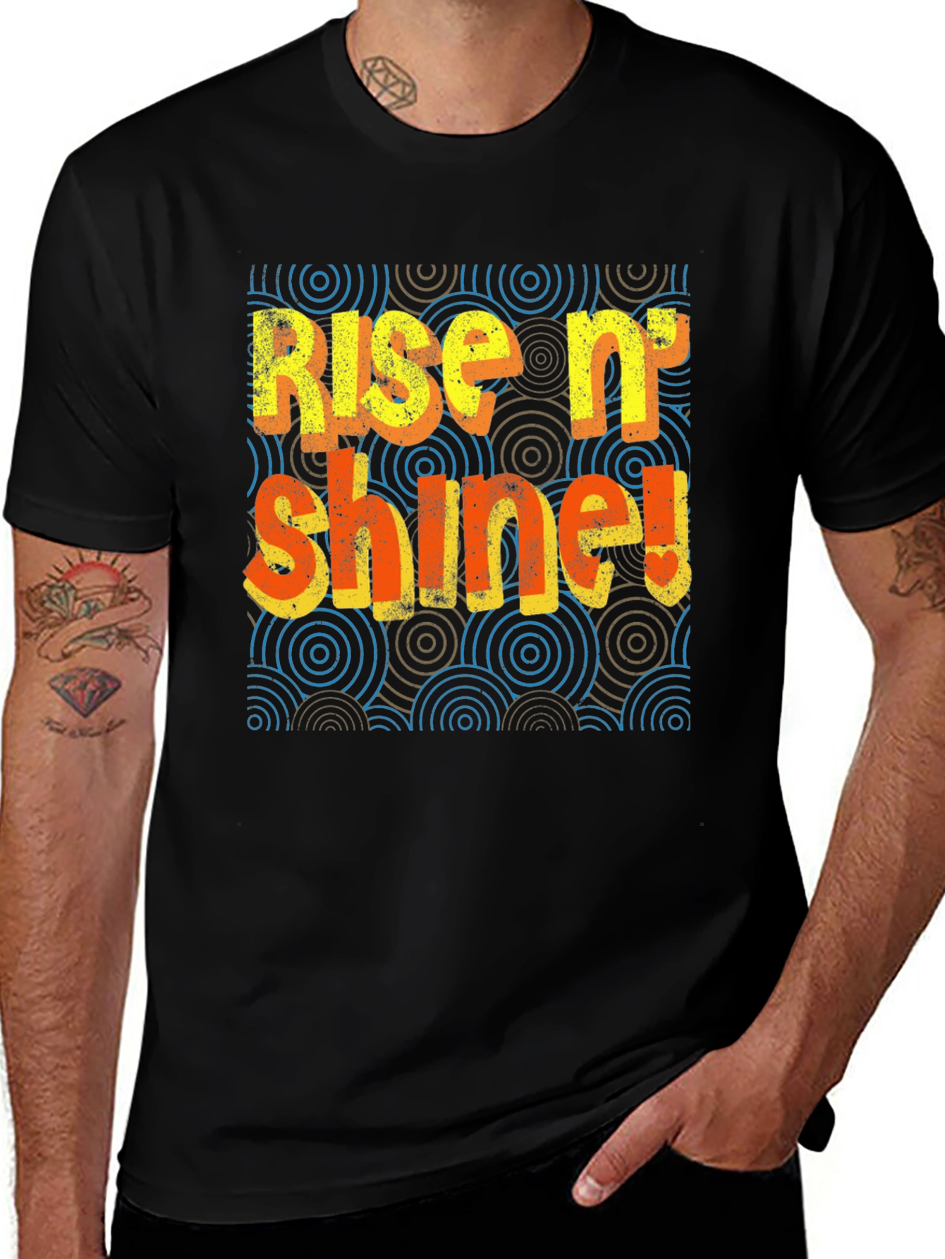 Variant 24 of Rise n' Shine Graphic Tee - Stylish & Comfortable