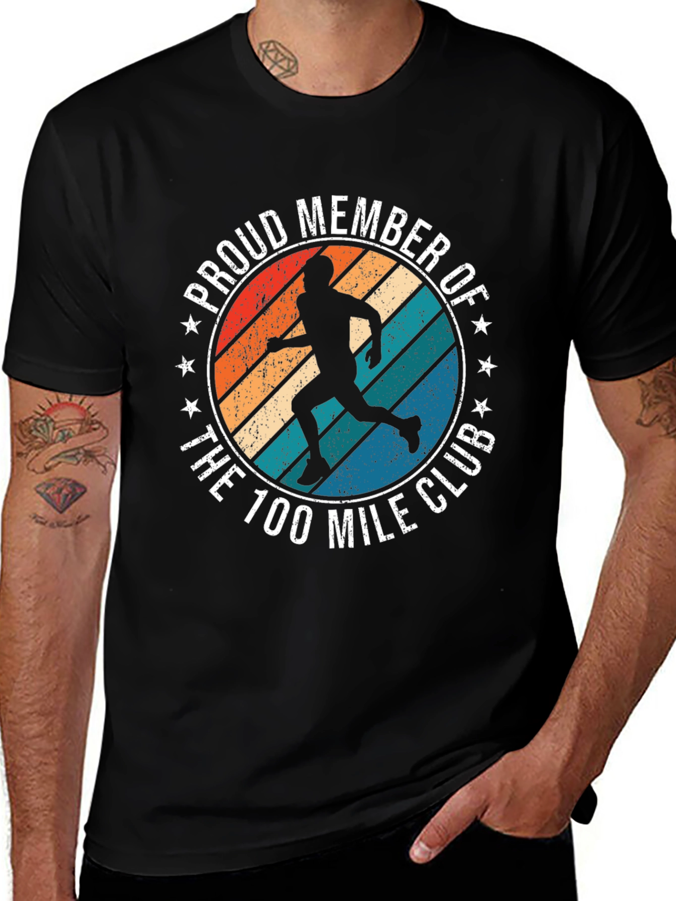Variant 22 of Proud 100 Mile Club T-Shirt