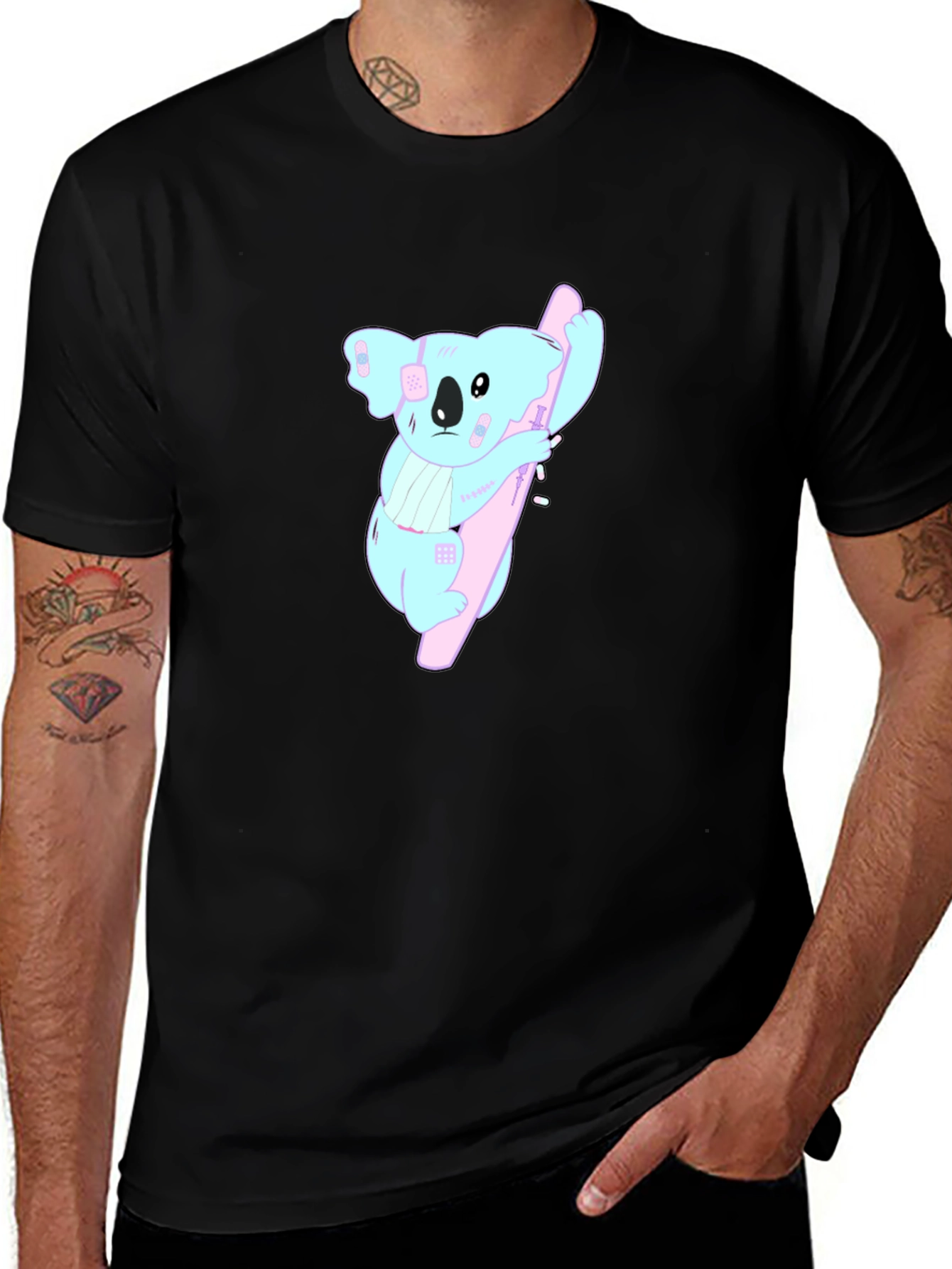 Variant 25 of Koala with Bandages Graphic Tee
