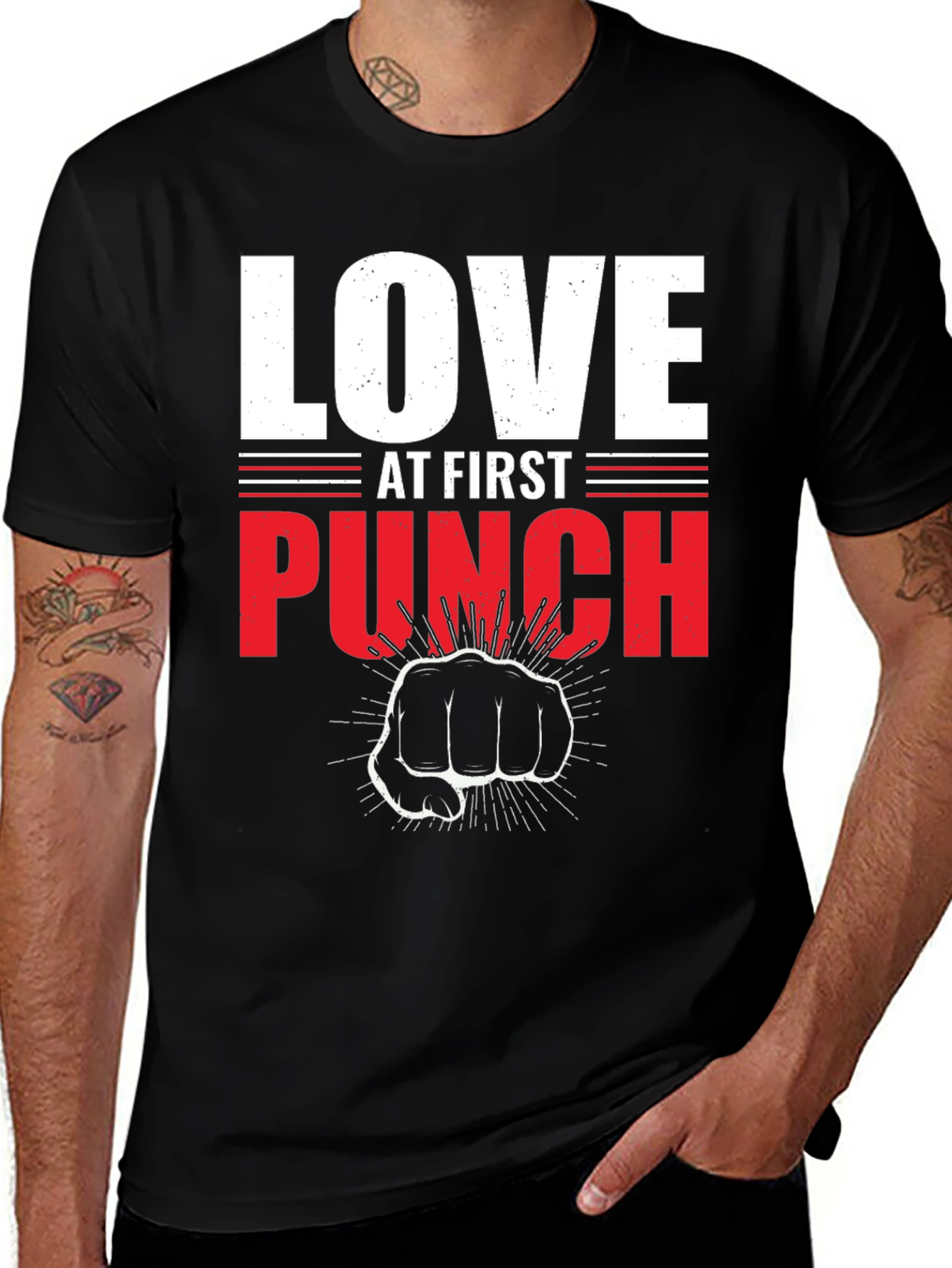 Variant 22 of Love at First Punch Graphic T-Shirt