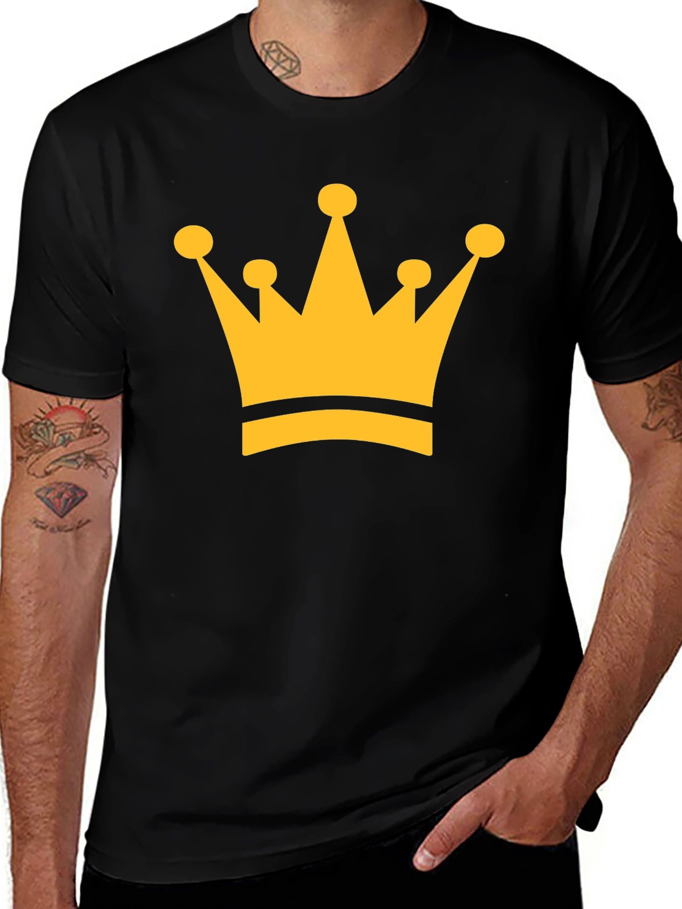 Variant 28 of Crown Graphic Tee - Kingly Style