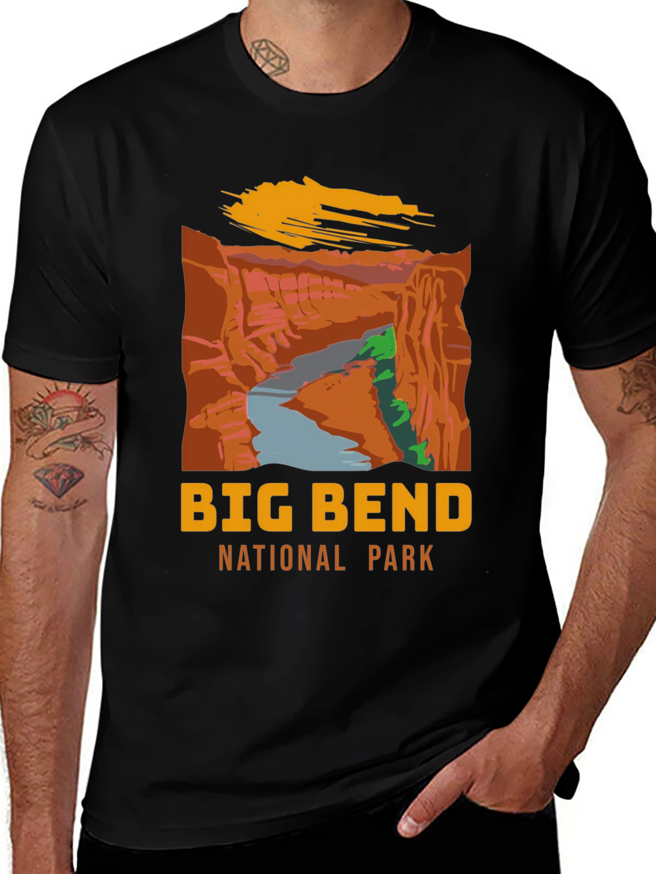 Variant 22 of Big Bend National Park Graphic T-Shirt