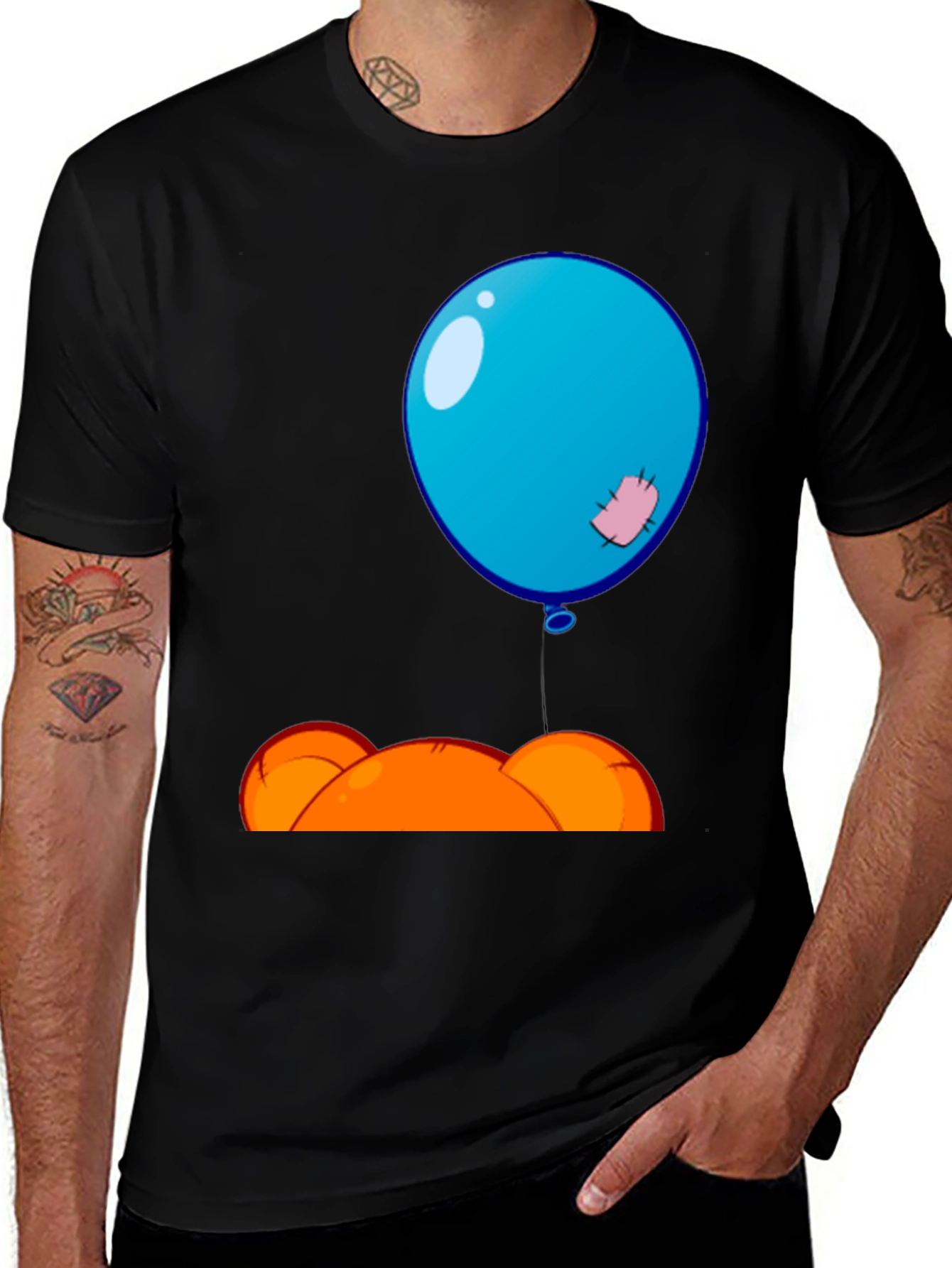 Variant 25 of Winnie the Pooh Inspired Balloon T-Shirt