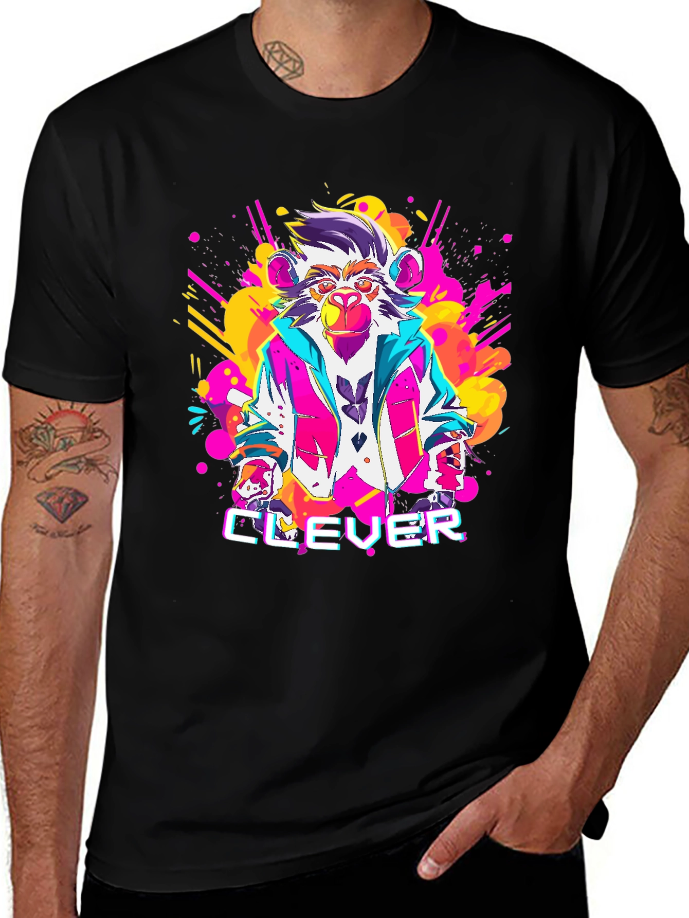 Clever Ape Graphic T-Shirt