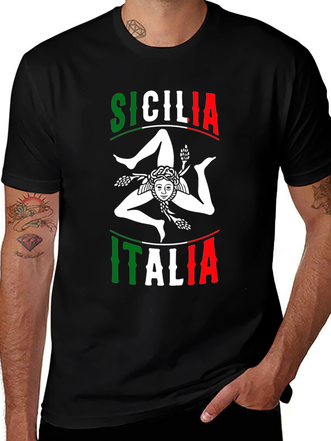 Sicilia Italia Trinacria T-Shirt