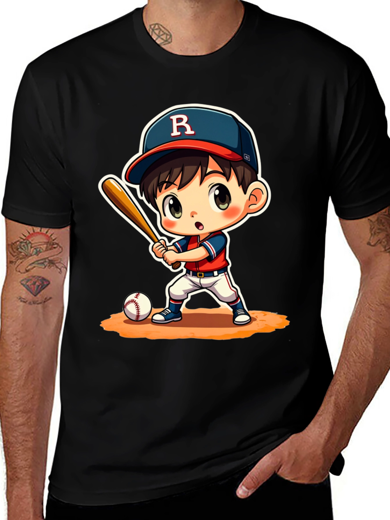 Variant 5 of Baseball Kid T-Shirt
