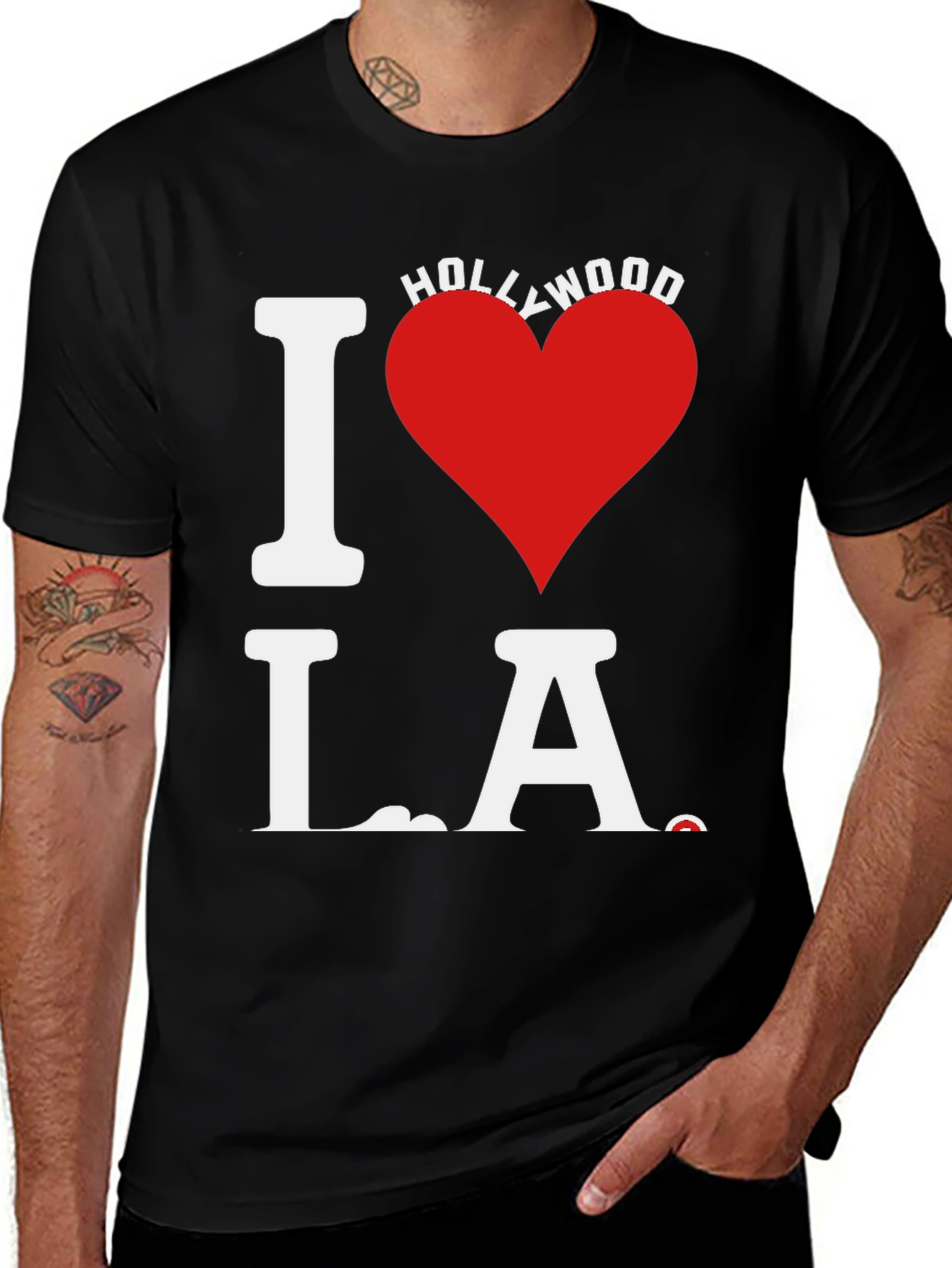I Love Hollywood LA T-Shirt