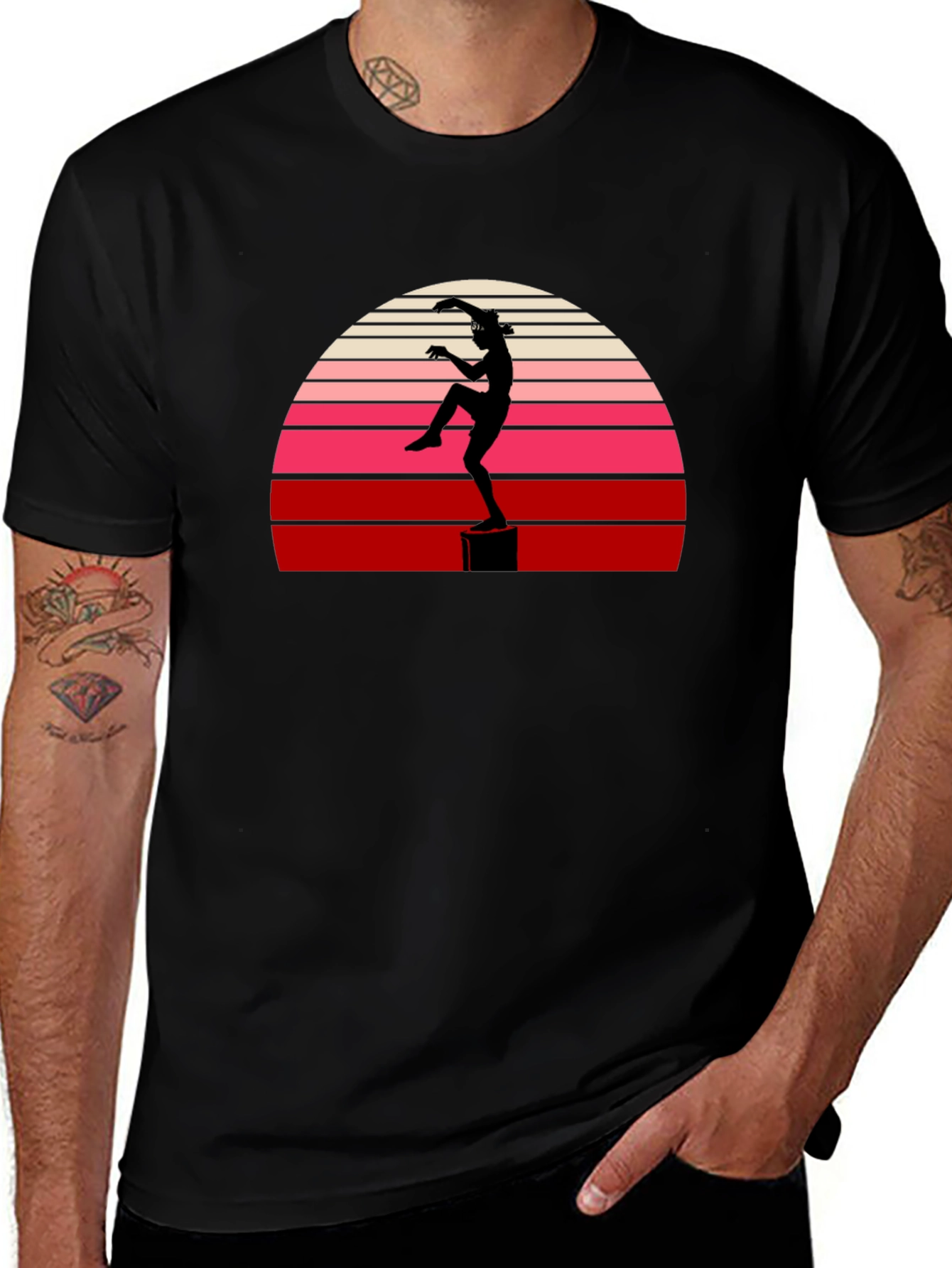 Karate Kid Sunset Tee