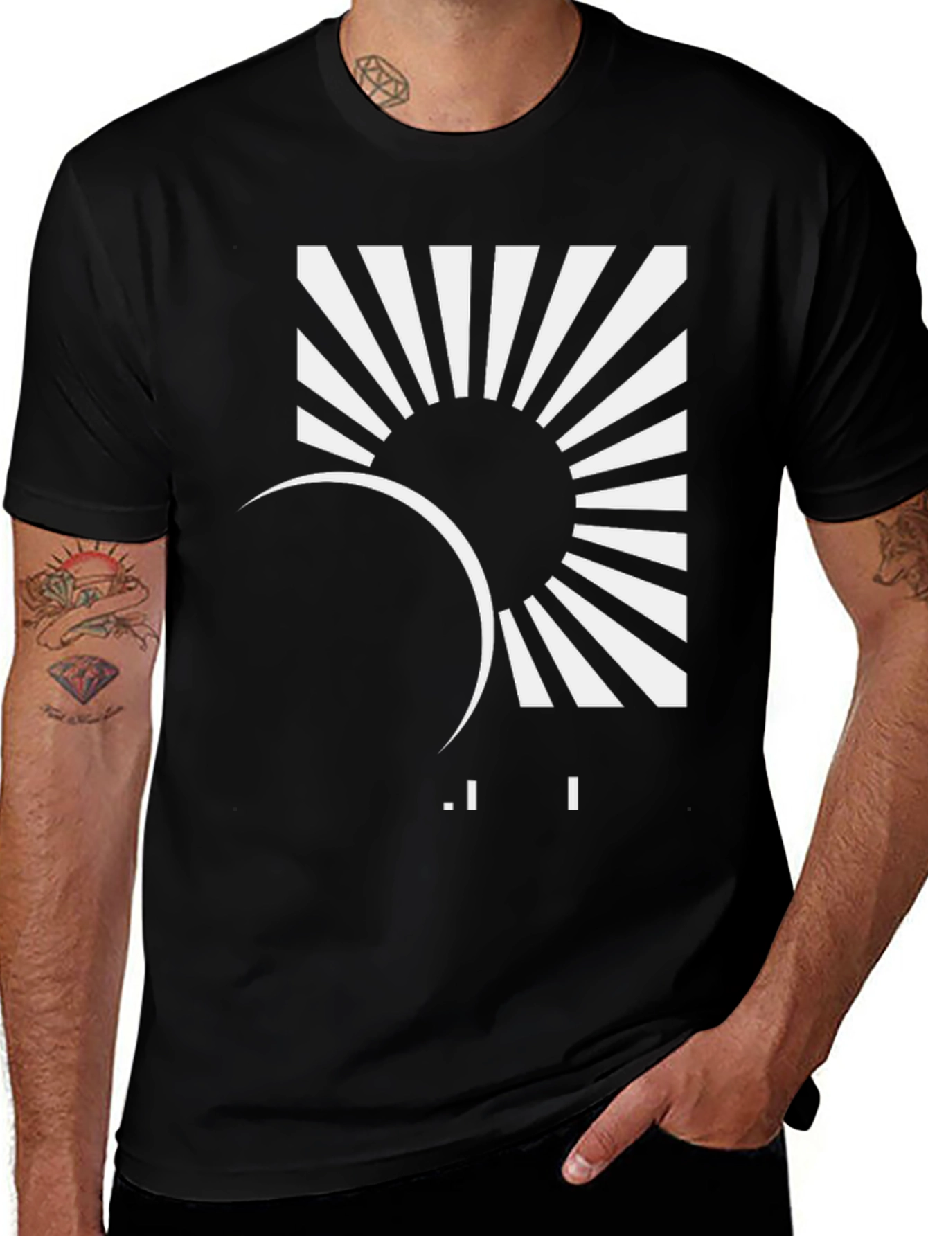 Variant 18 of Eclipse Sun T-Shirt - Stylish Graphic Tee