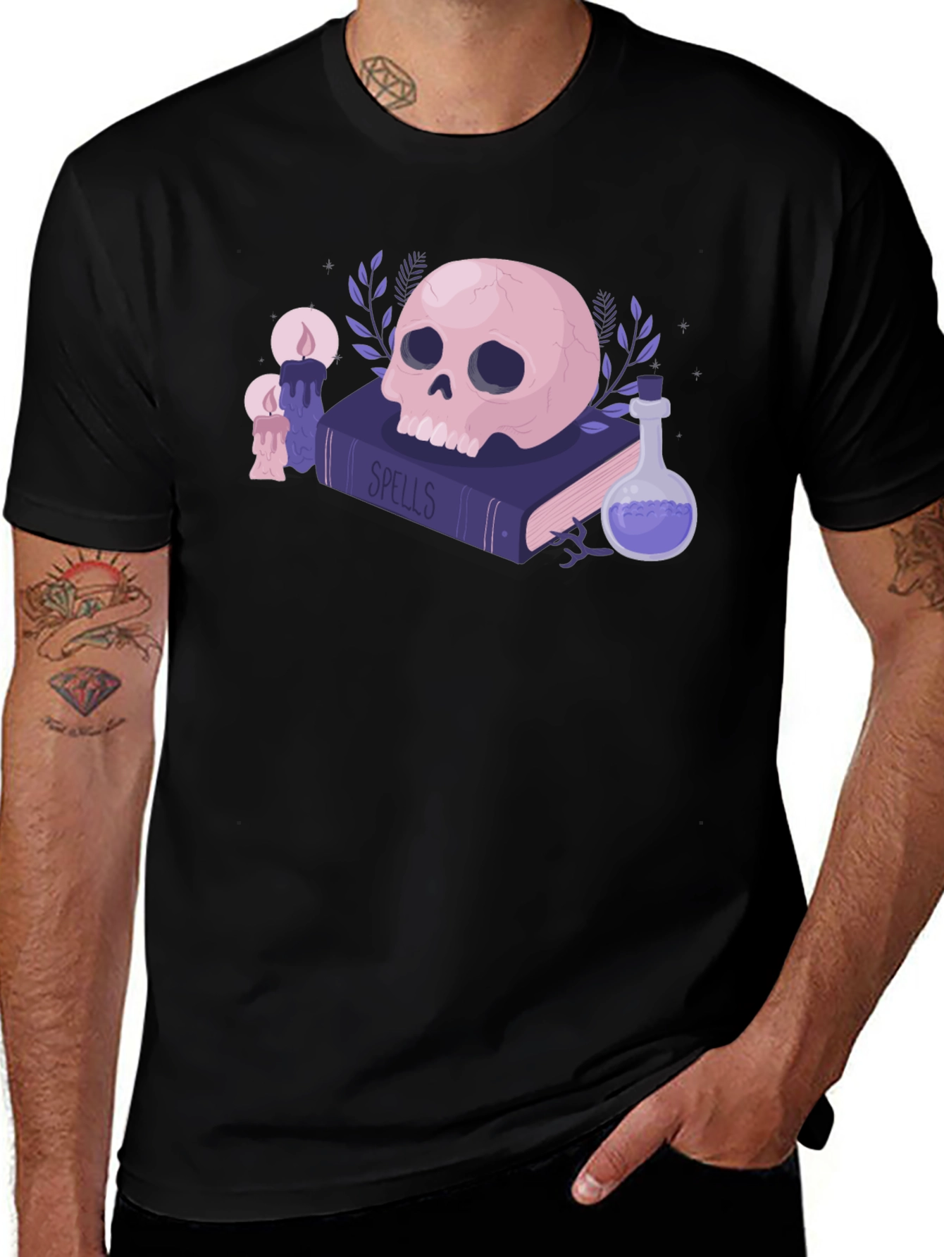 Skull & Spells Graphic T-Shirt