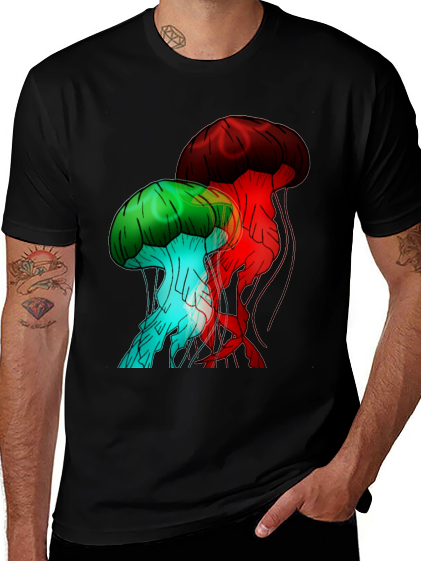 Variant 21 of Jellyfish Graphic Tee - Unique Design