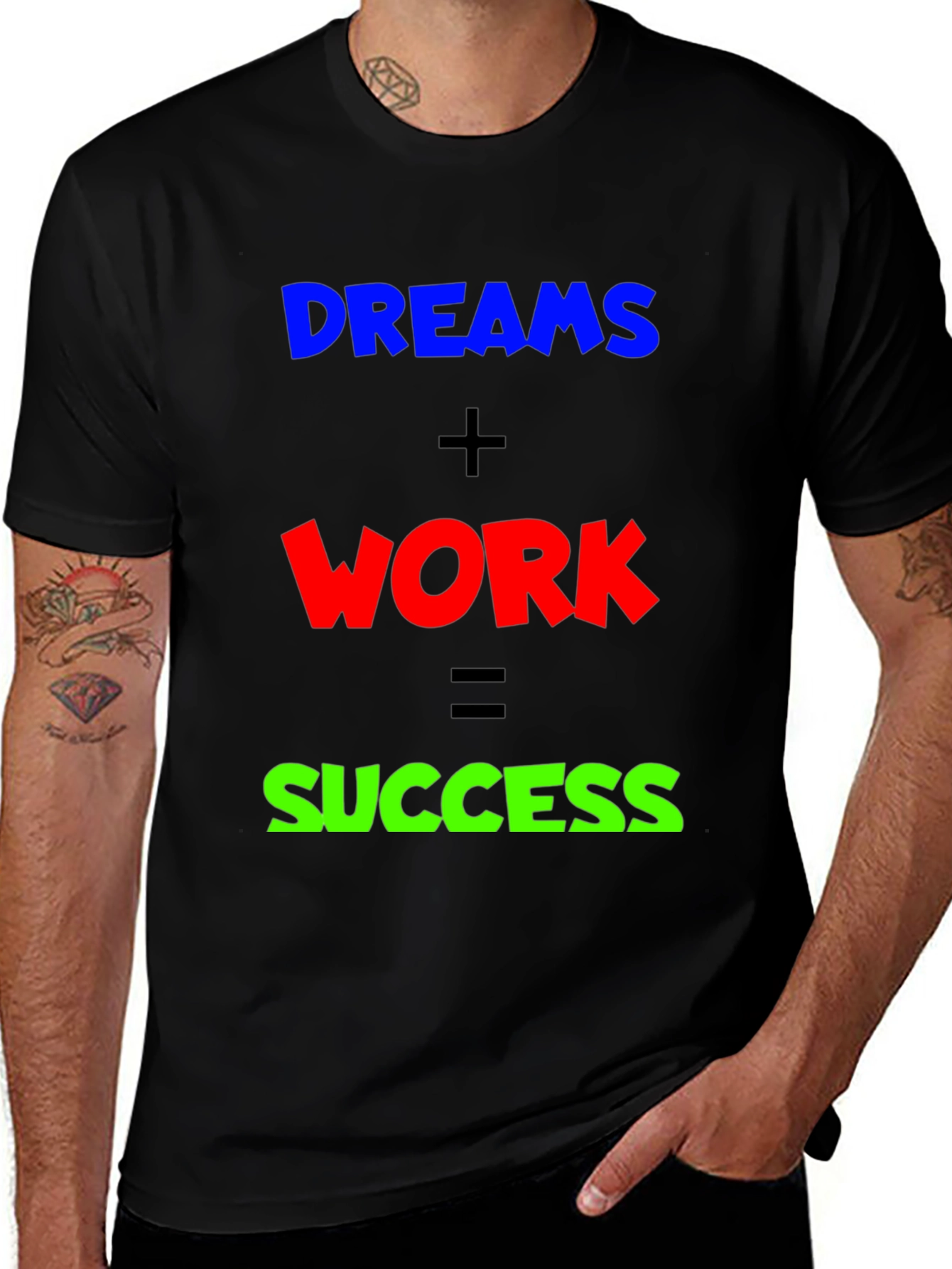 Variant 14 of Dreams + Work = Success T-Shirt