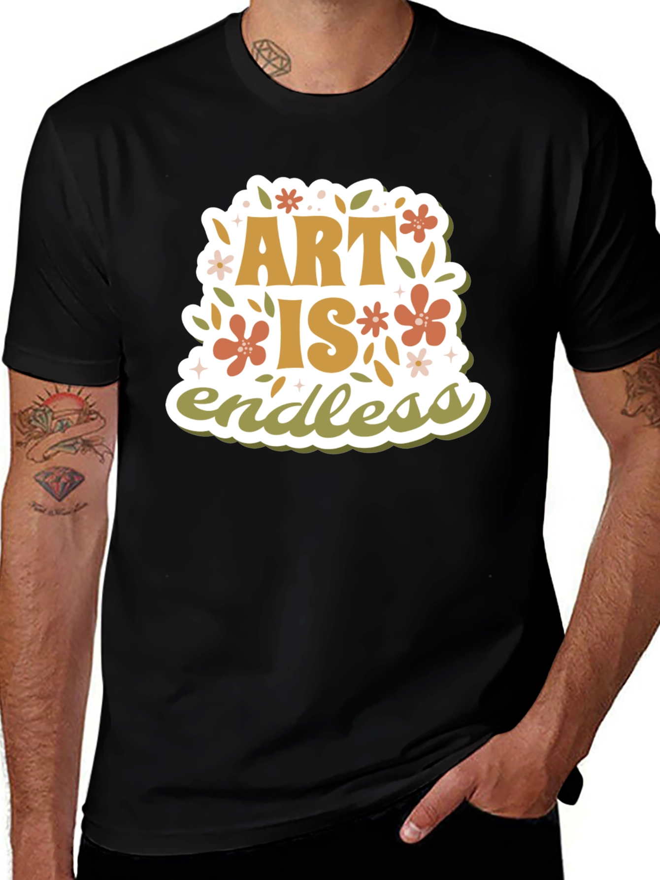 Art Is Endless Graphic T-Shirt
