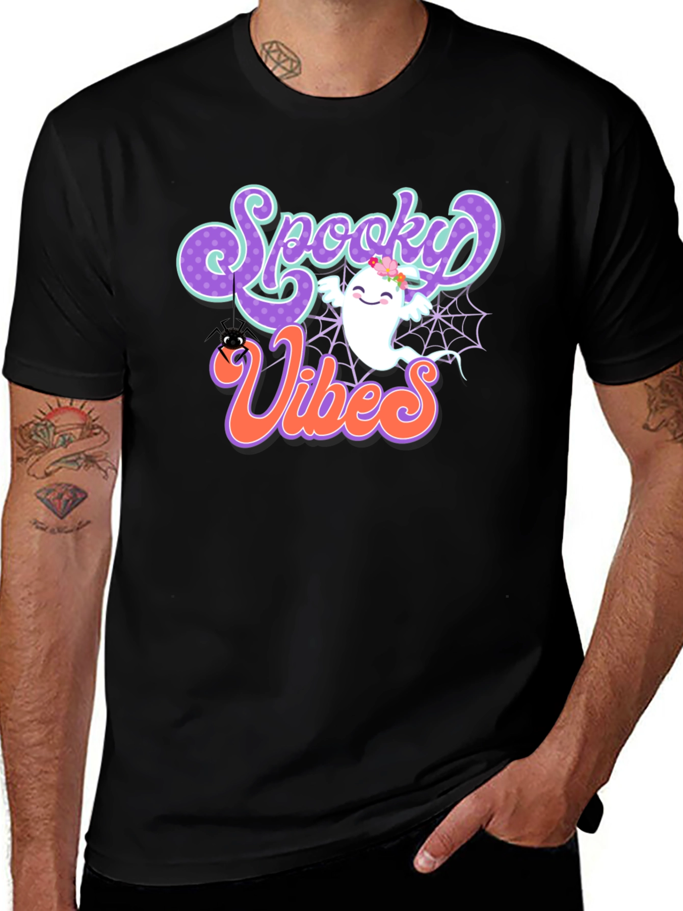Spooky Vibes Halloween T-Shirt