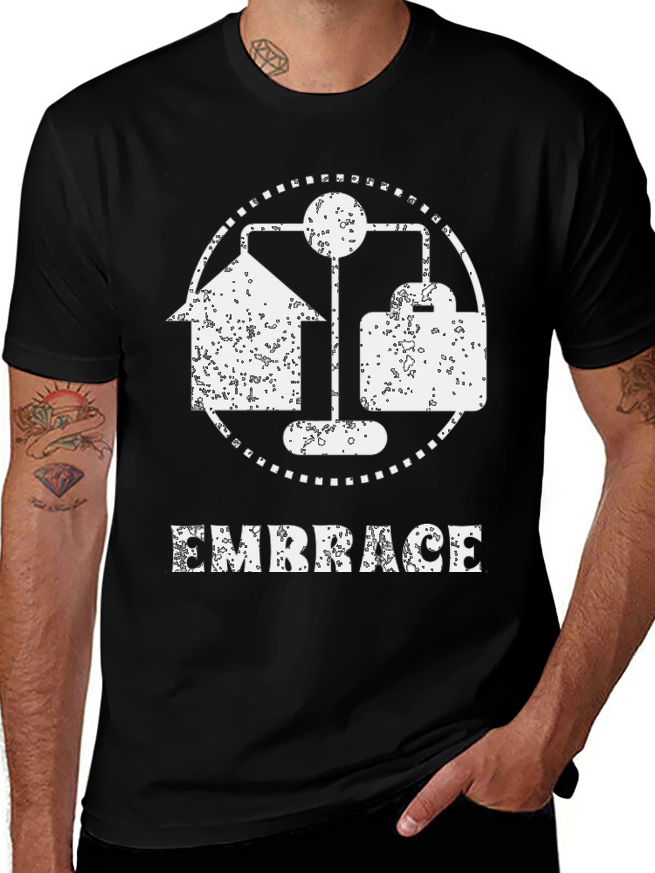 Variant 17 of Embrace Balance Graphic T-Shirt