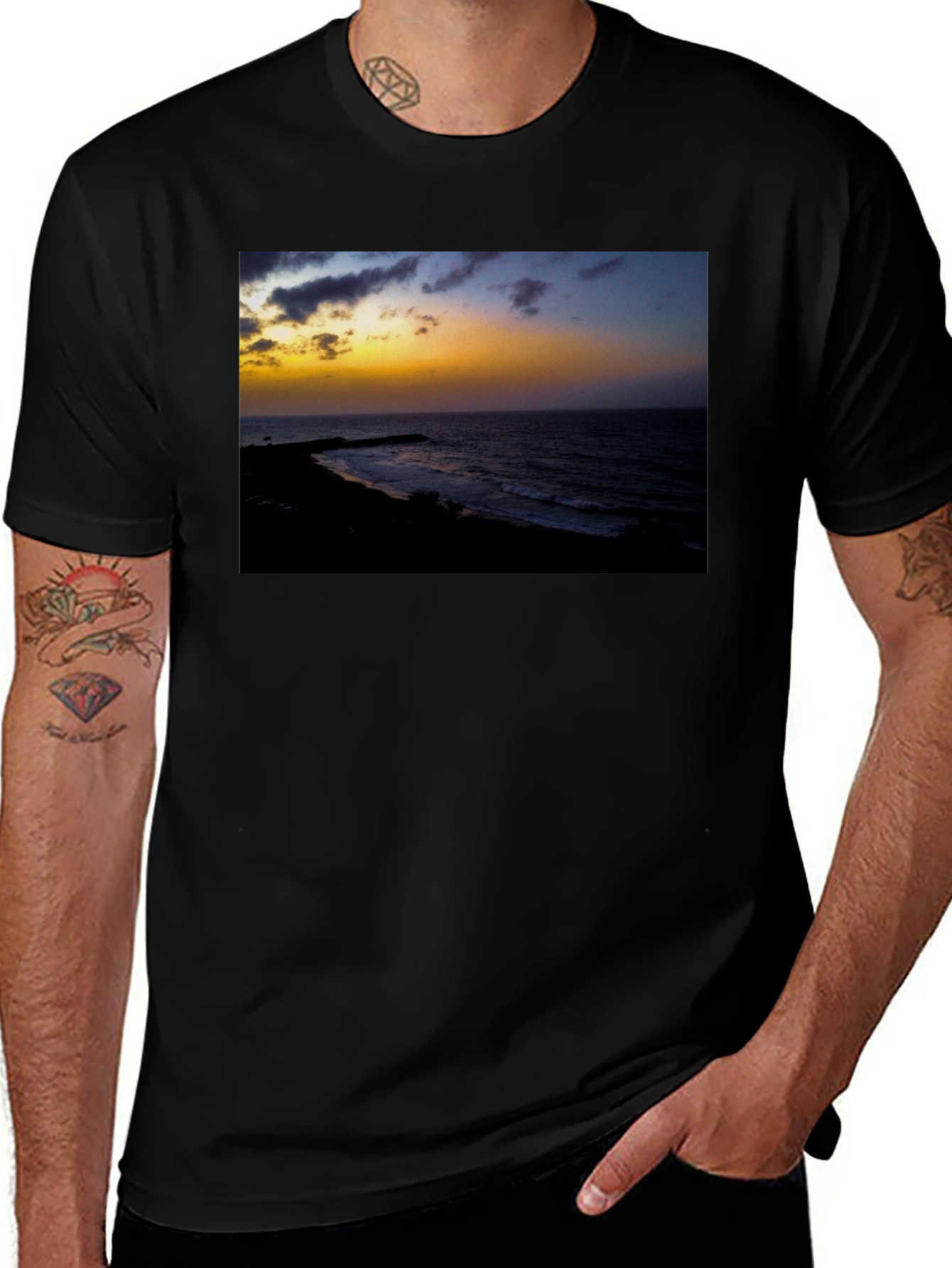 Variant 13 of Sunset Beach Graphic T-Shirt