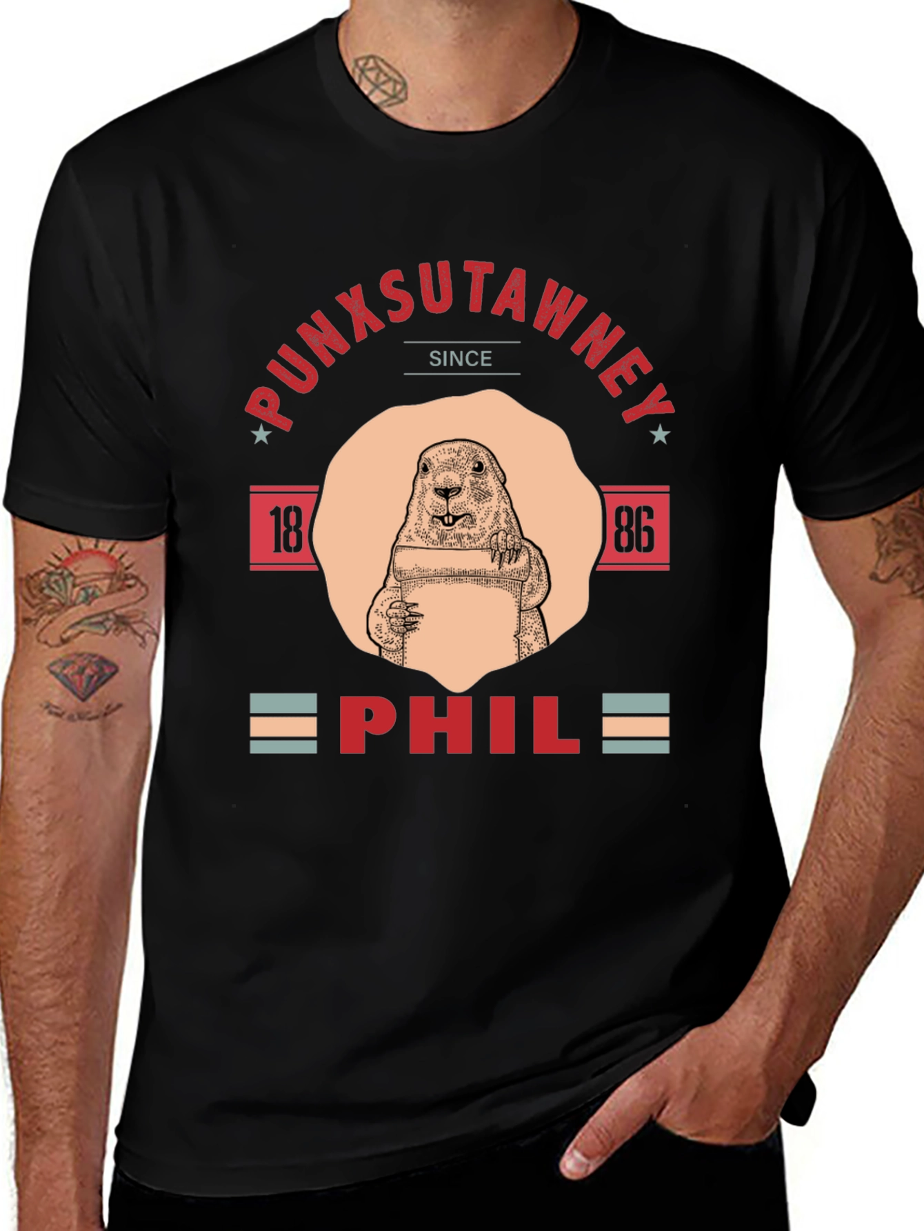 Punxsutawney Phil Groundhog Day T-Shirt