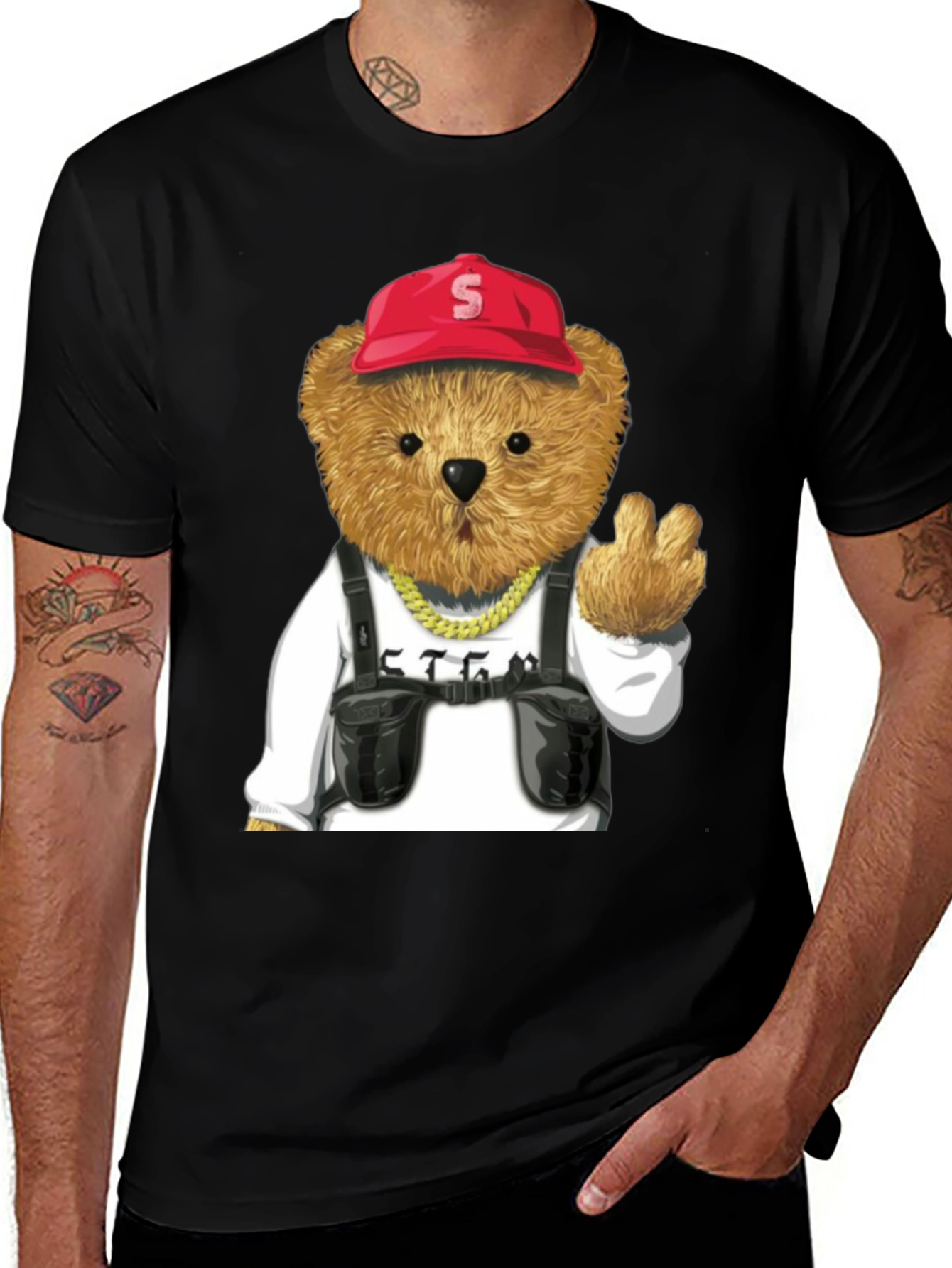 Variant 28 of Trendy Teddy Bear T-Shirt