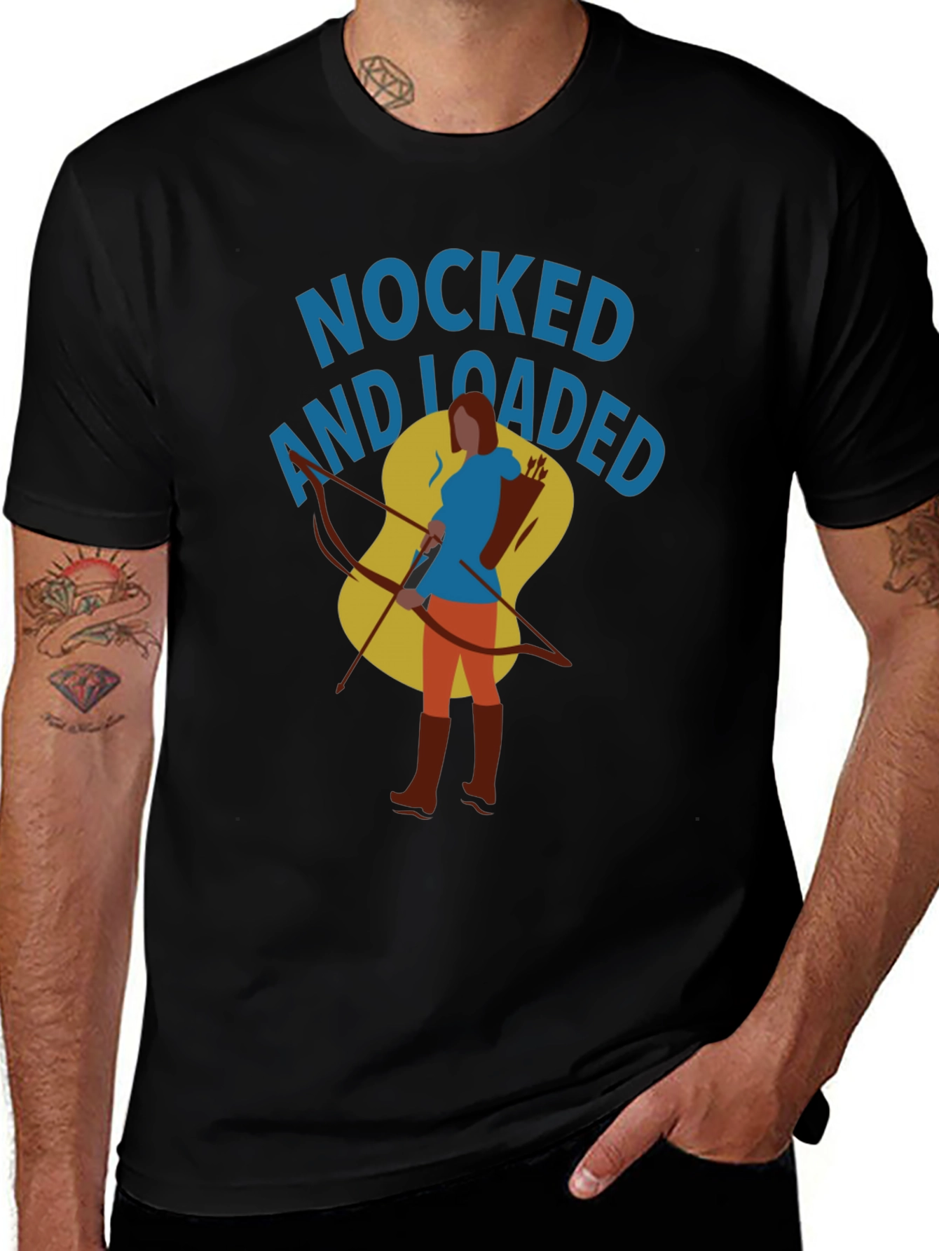 Nocked and Loaded Graphic T-Shirt