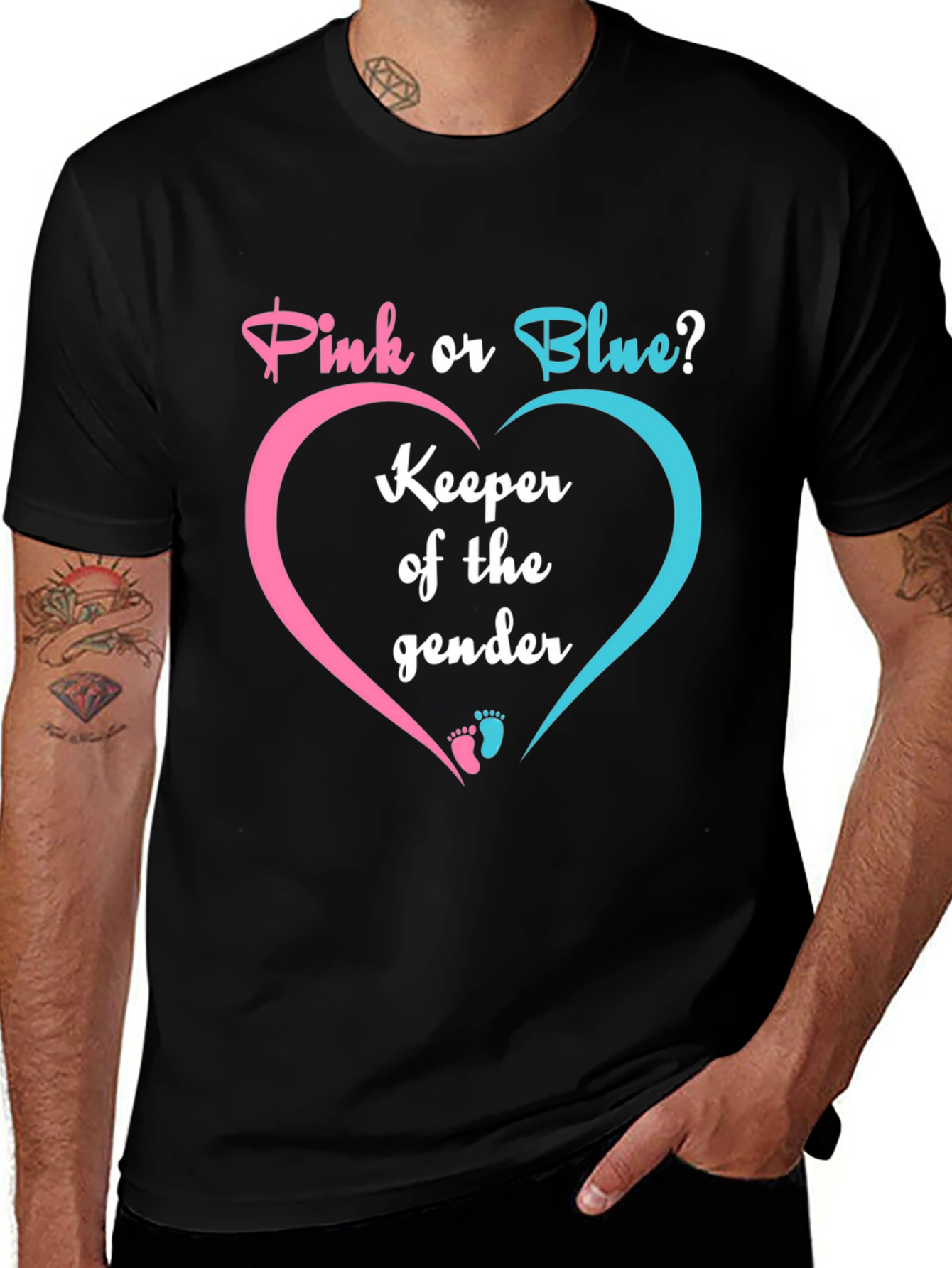 Pink or Blue Gender Reveal T-Shirt