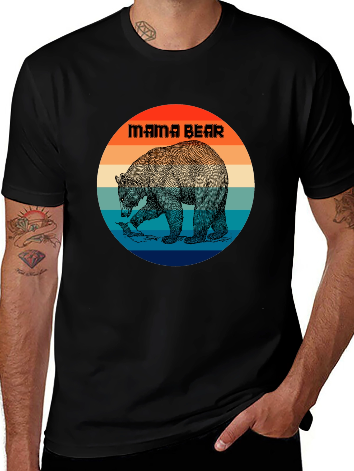 Variant 13 of Mama Bear Graphic T-Shirt