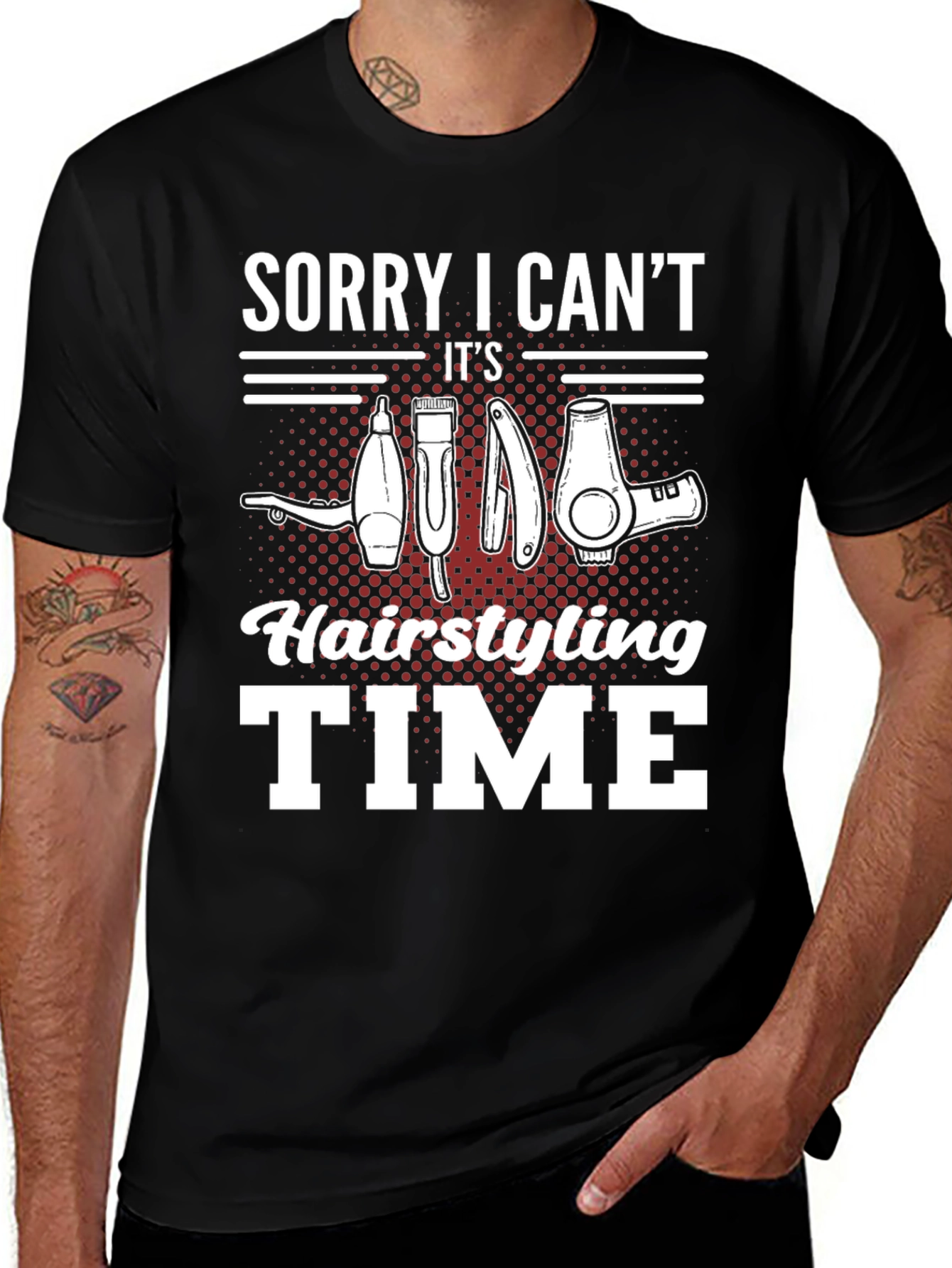 Hairstyling Time T-Shirt - Barber Gift