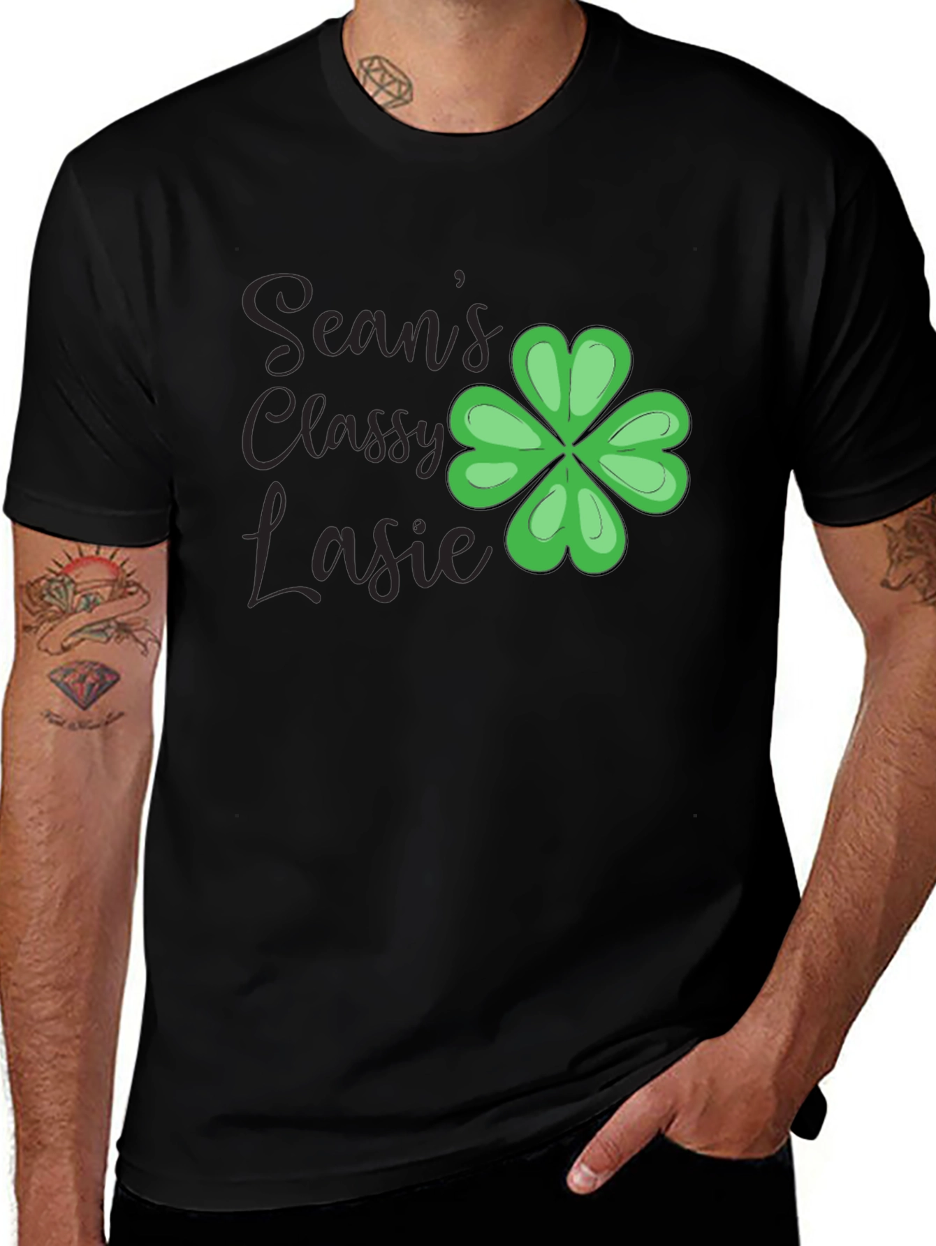 Variant 7 of Sean's Classy Lassie St. Patrick's Day T-Shirt