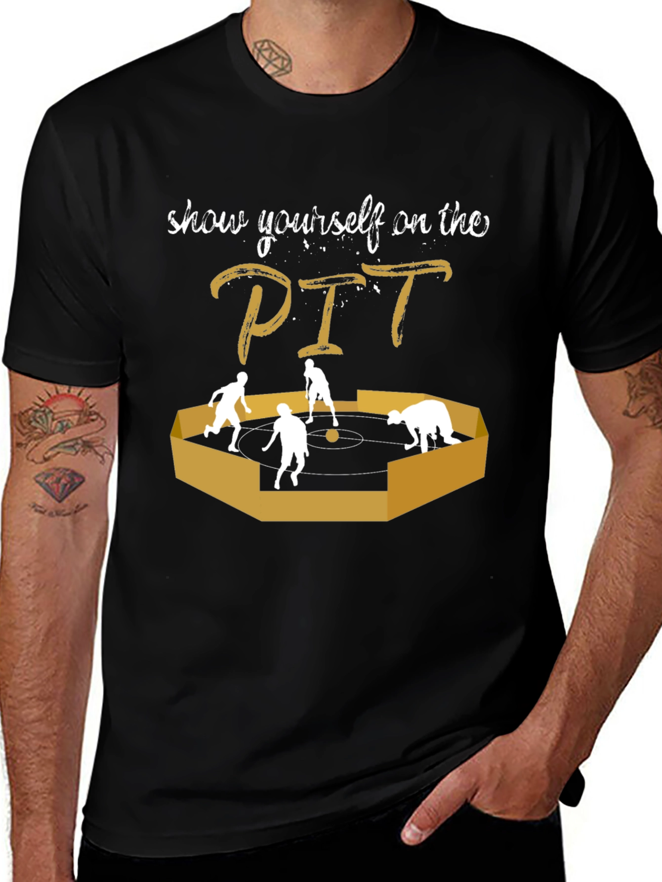 Variant 22 of Show Yourself on the PIT Funny Graphic Tee