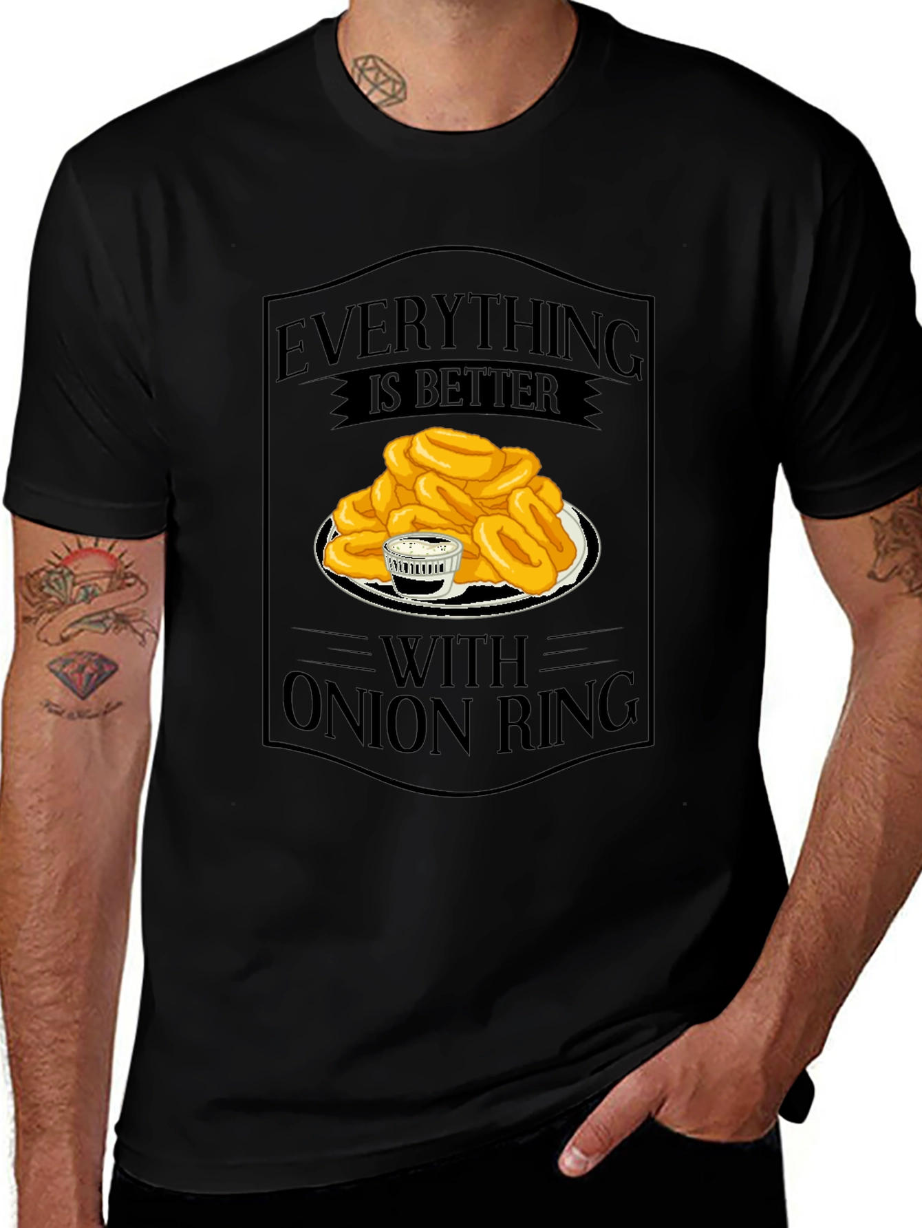 Variant 10 of Everything Is Better With Onion Rings T-Shirt