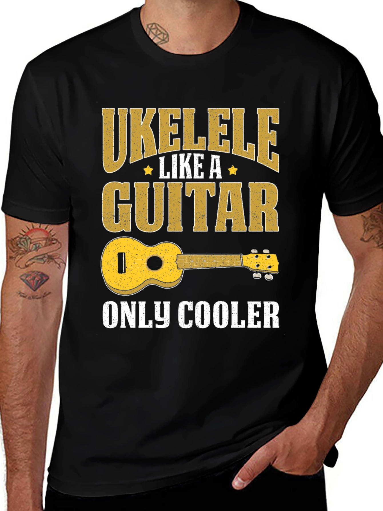 Variant 24 of Ukulele Like a Guitar T-Shirt