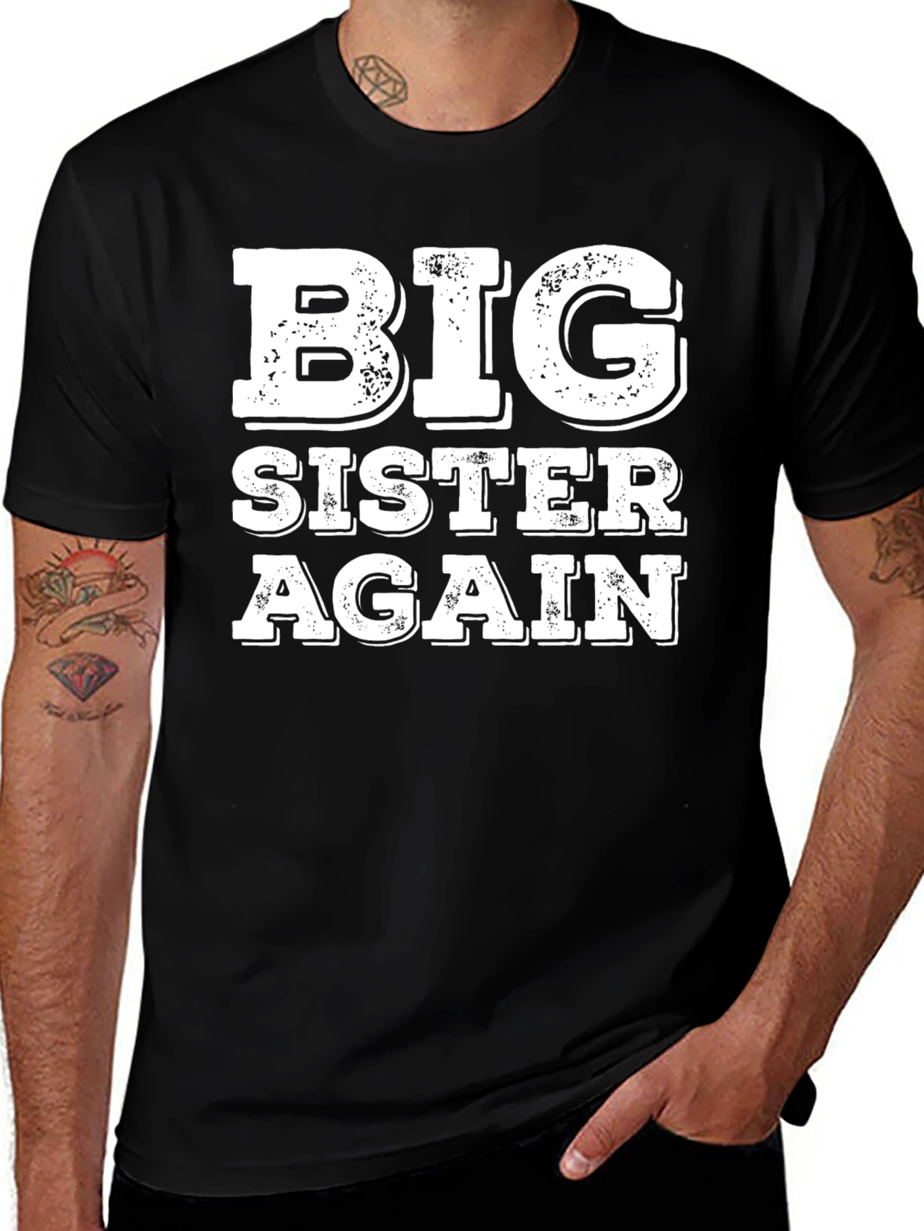Variant 2 of Big Sister Again Graphic T-Shirt