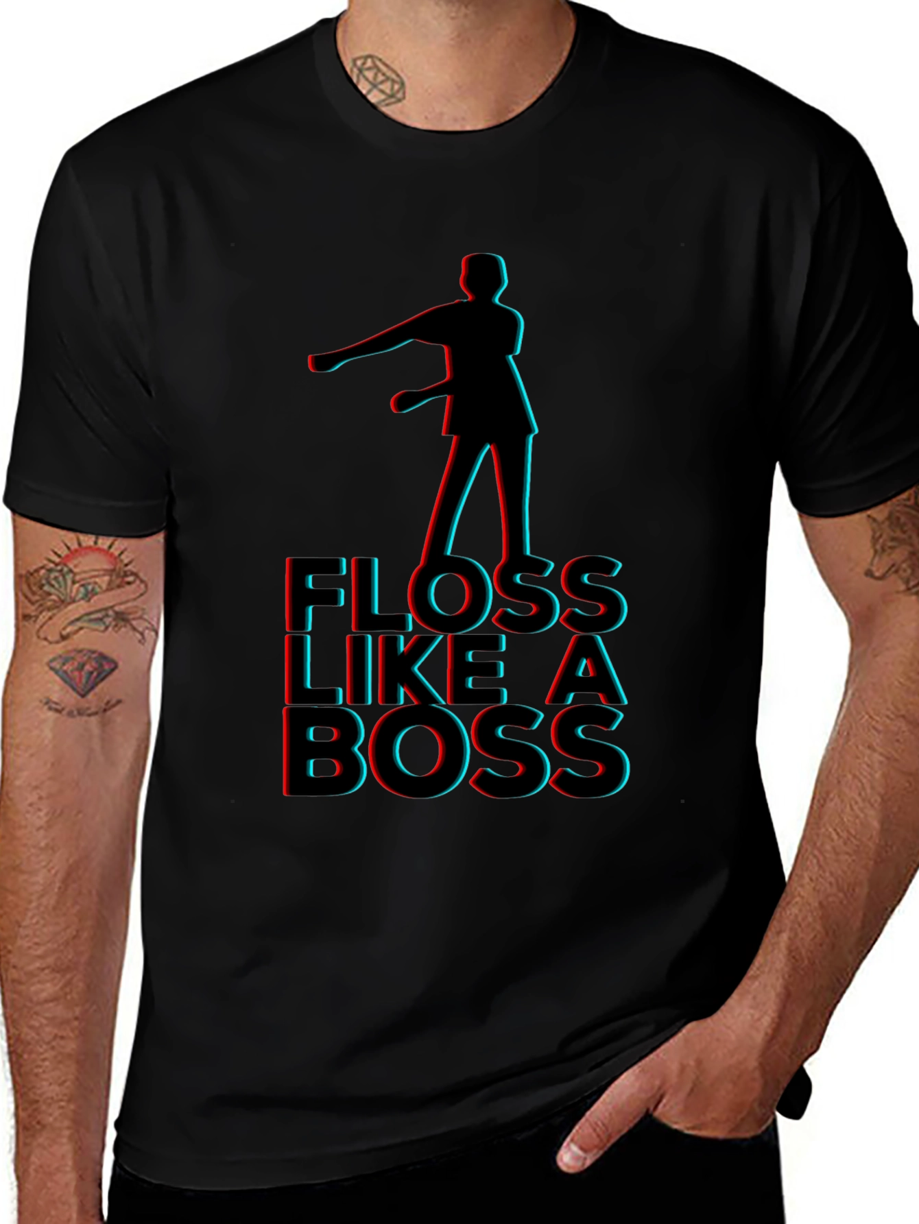 Variant 26 of Floss Like a Boss Graphic Tee