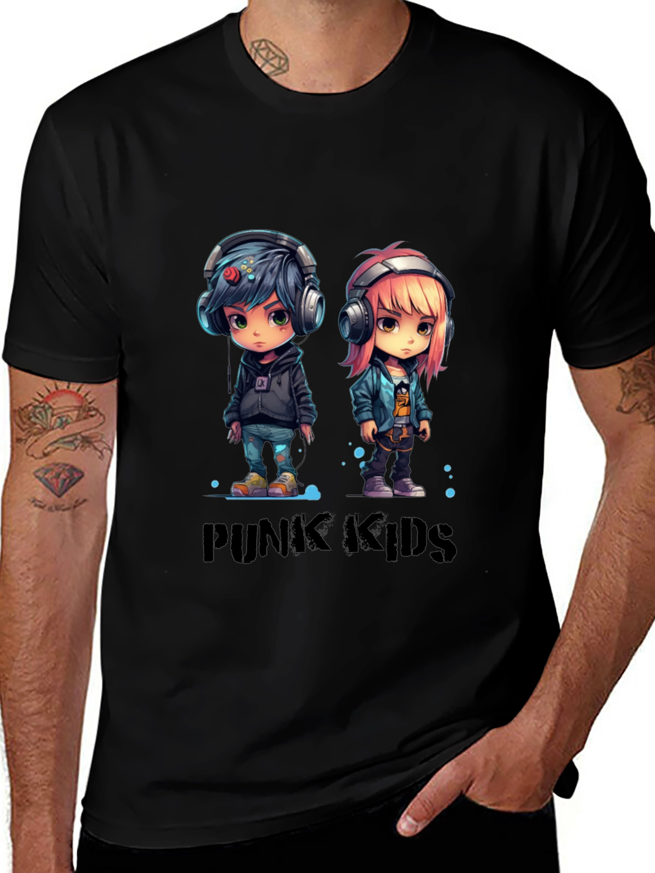 Variant 28 of Punk Kids Graphic T-Shirt