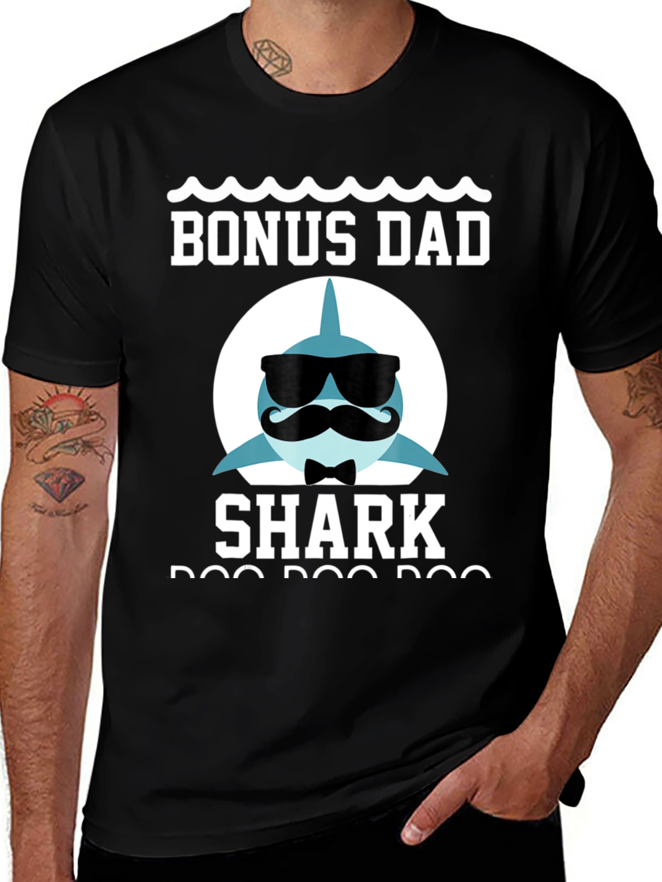 Bonus Dad Shark T-Shirt