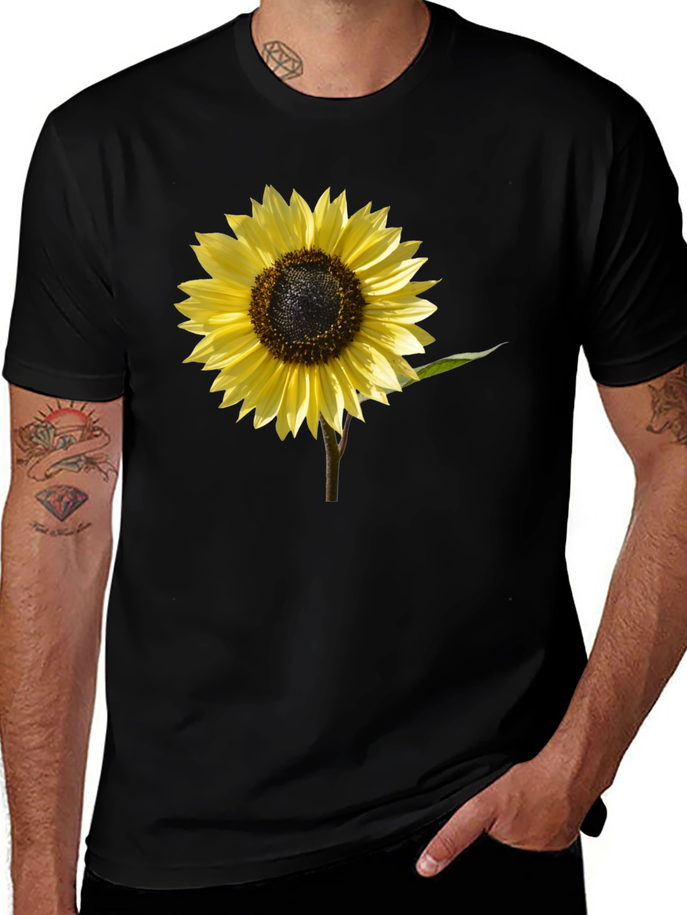 Variant 19 of Sunflower Graphic Tee