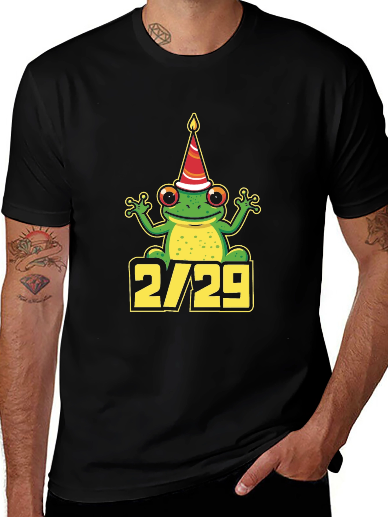 Leap Day Birthday Frog T-Shirt - 2/29