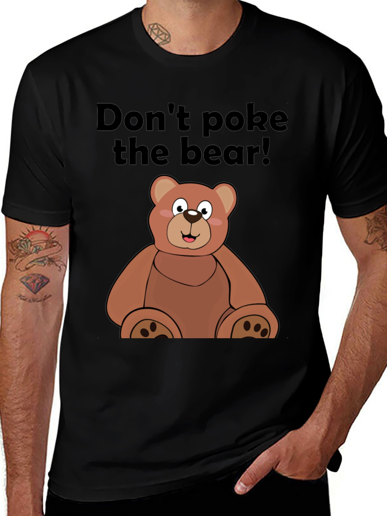 Variant 10 of Don't Poke the Bear Graphic Tee