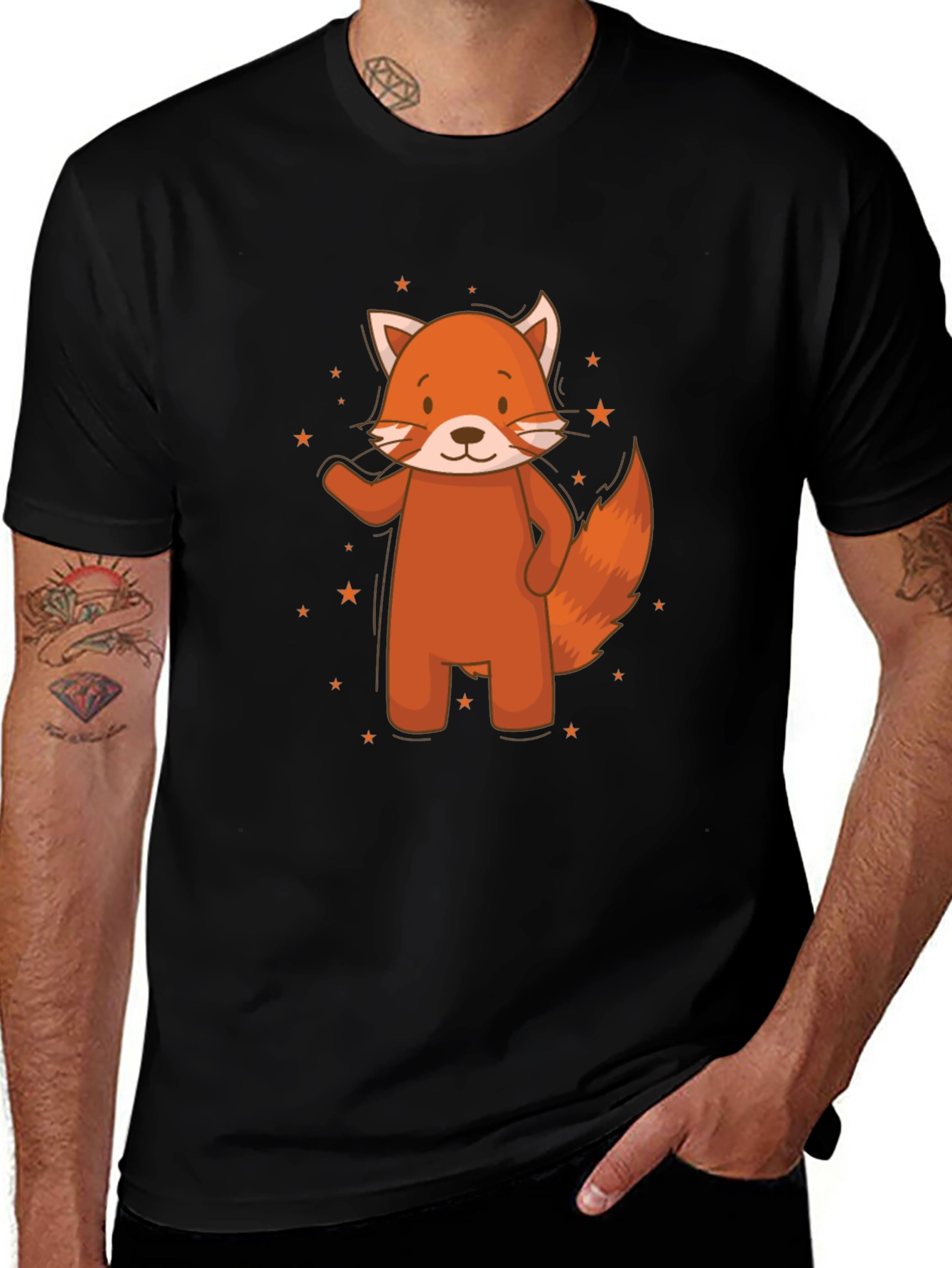 Variant 20 of Cute Red Panda Graphic T-Shirt